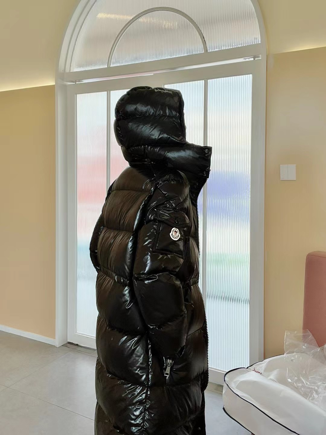 NO:484369,It looks slimming and won't suppress your height at all!  The most aura of down jacket, down jacket, alexander wang19860909显瘦 完全不会压身高！ 最有气场的一件羽绒服 入[旺柴],,down jacket,alexander wang,Women's clothing