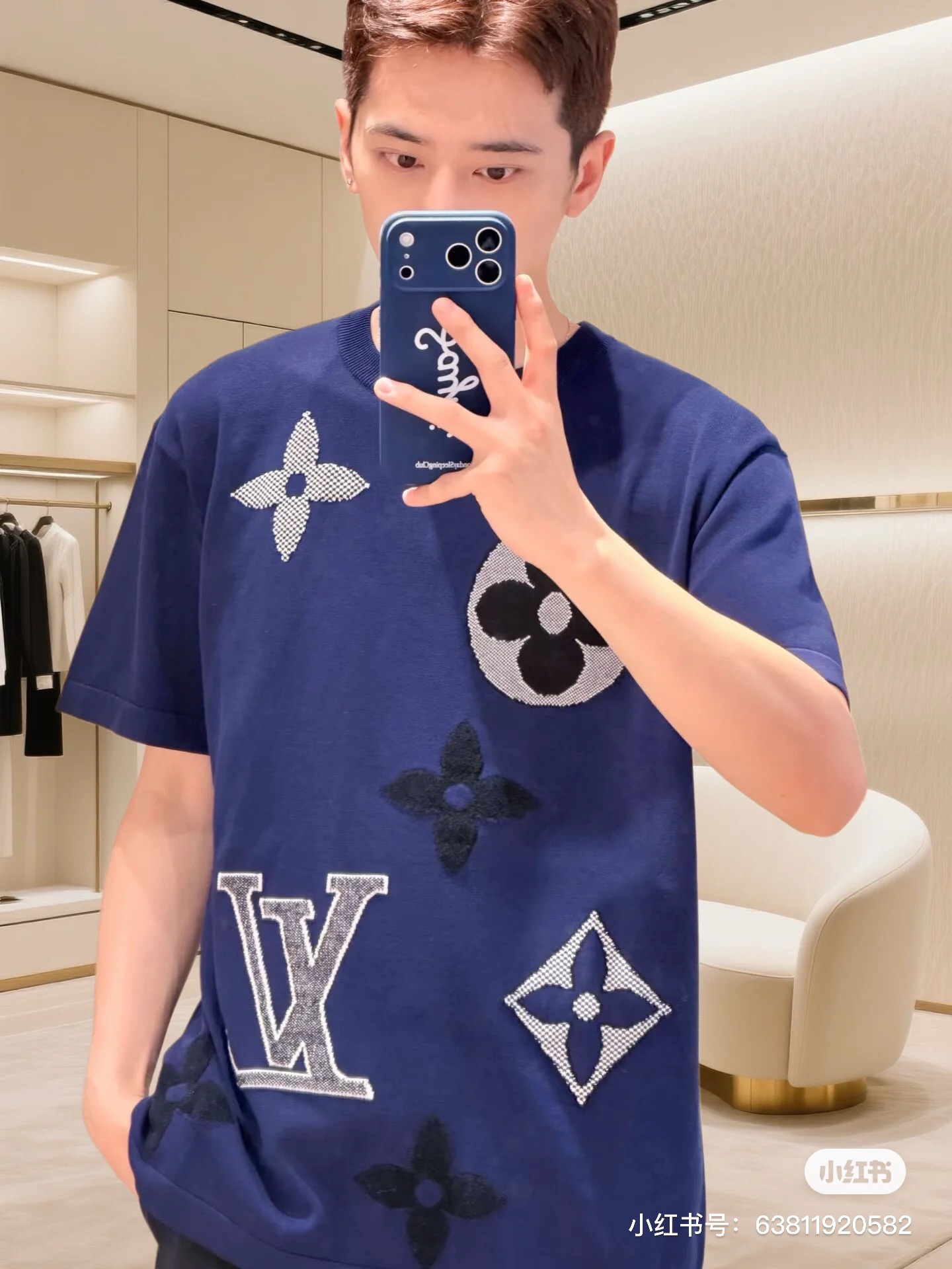 罗意威 Loewe 高定典藏名品高定成衣时装外套连衣裙衬衫T恤 #FFE4565A 2