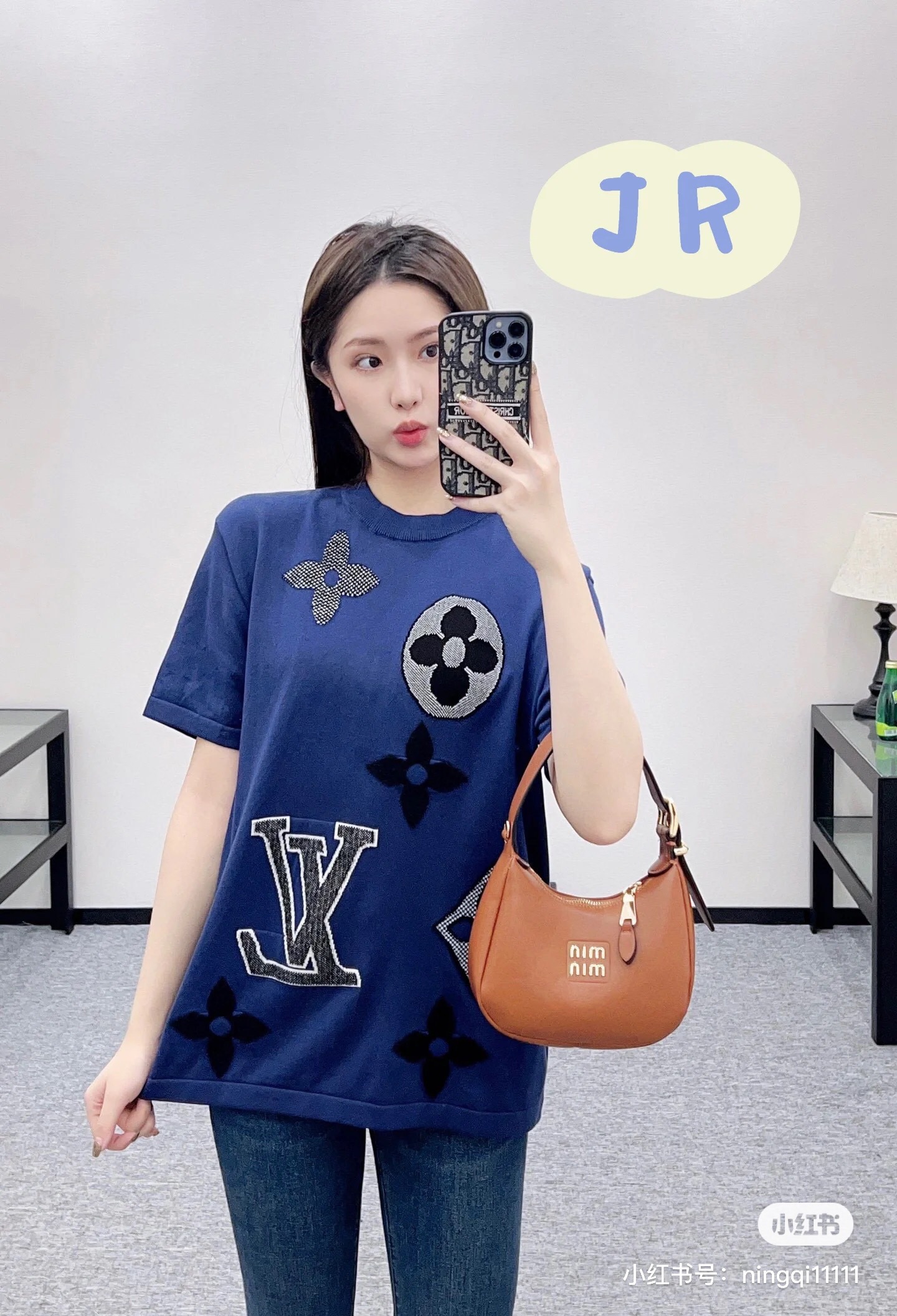 罗意威 Loewe 高定典藏名品高定成衣时装外套连衣裙衬衫T恤 #FFE4565A 3