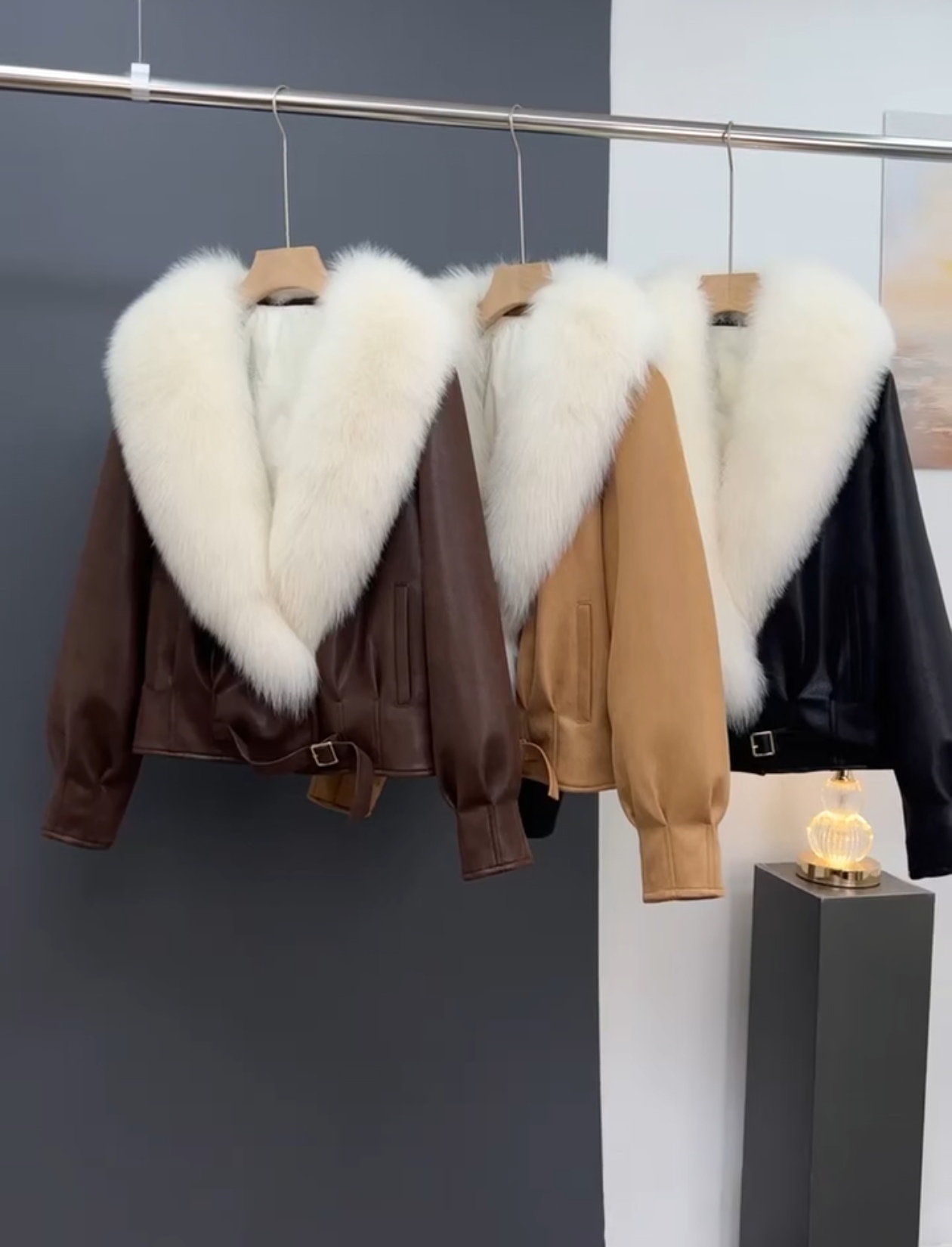 p1564 high-end quality women ‘ s clothing with dustproof bags max ♪ the fox velvet ♪