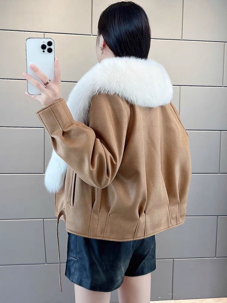 p1564 high-end quality women ‘ s clothing with dustproof bags max ♪ the fox velvet ♪ - 图片 7