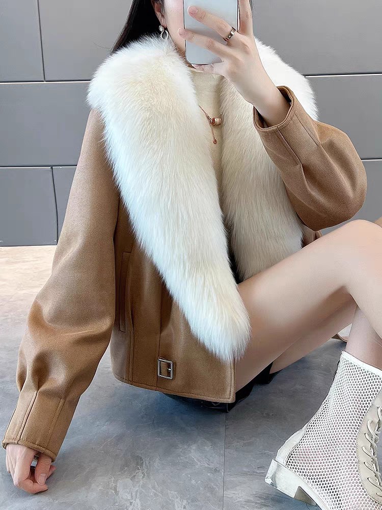 p1564 high-end quality women ‘ s clothing with dustproof bags max ♪ the fox velvet ♪ - 图片 8
