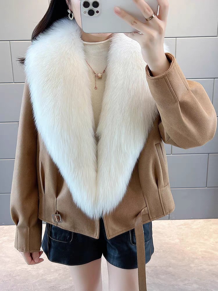 p1564 high-end quality women ‘ s clothing with dustproof bags max ♪ the fox velvet ♪ - 图片 6