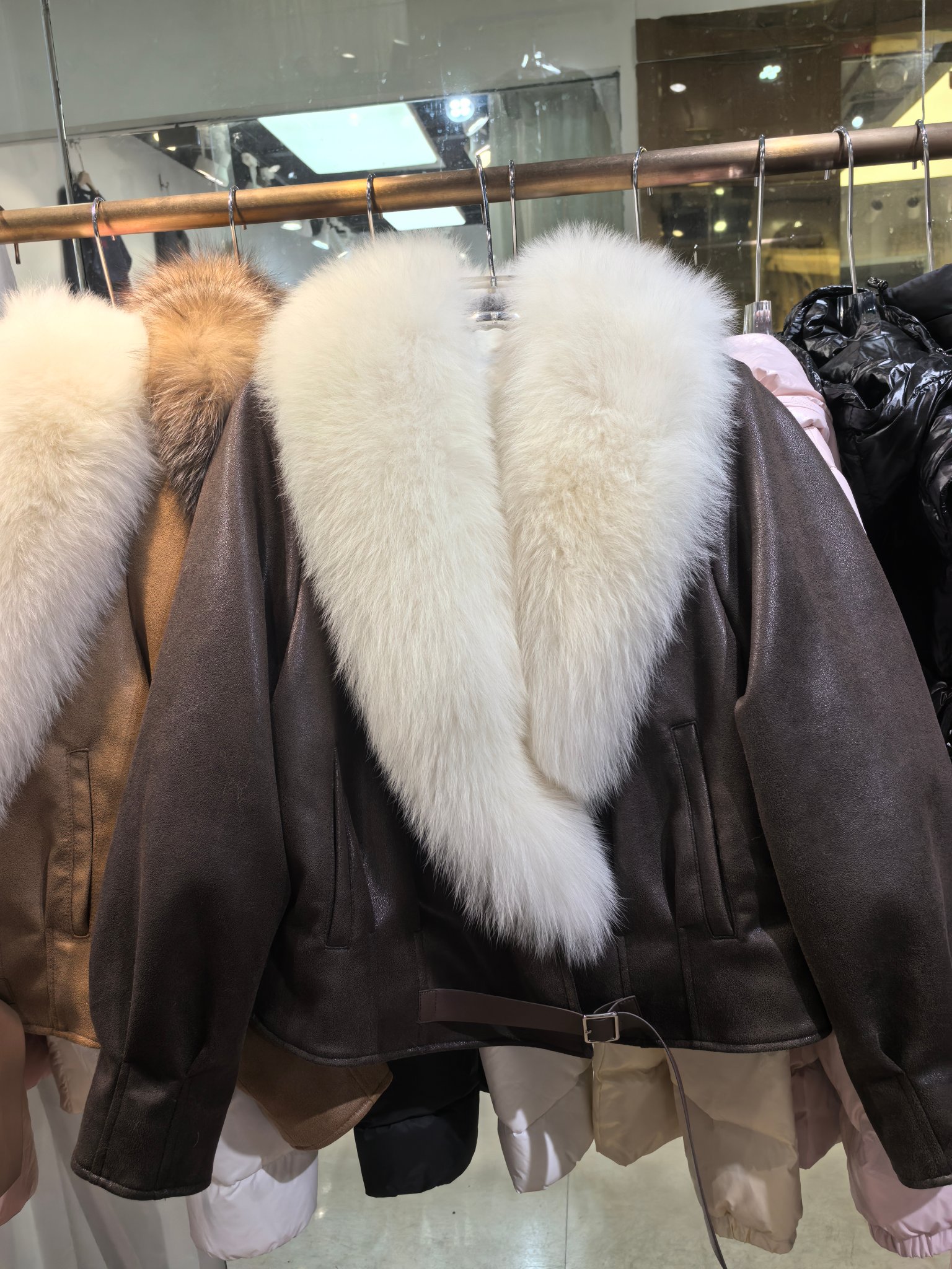P1564 High-end quality women ‘ s clothing with dustproof bags max ♪ The fox’s furry velvet ♪ - 图片 2