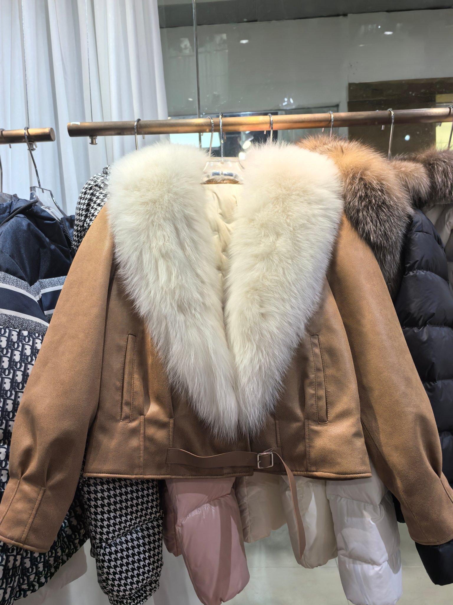 P1564 High-end quality women ‘ s clothing with dustproof bags max ♪ The fox’s furry velvet ♪ - 图片 5