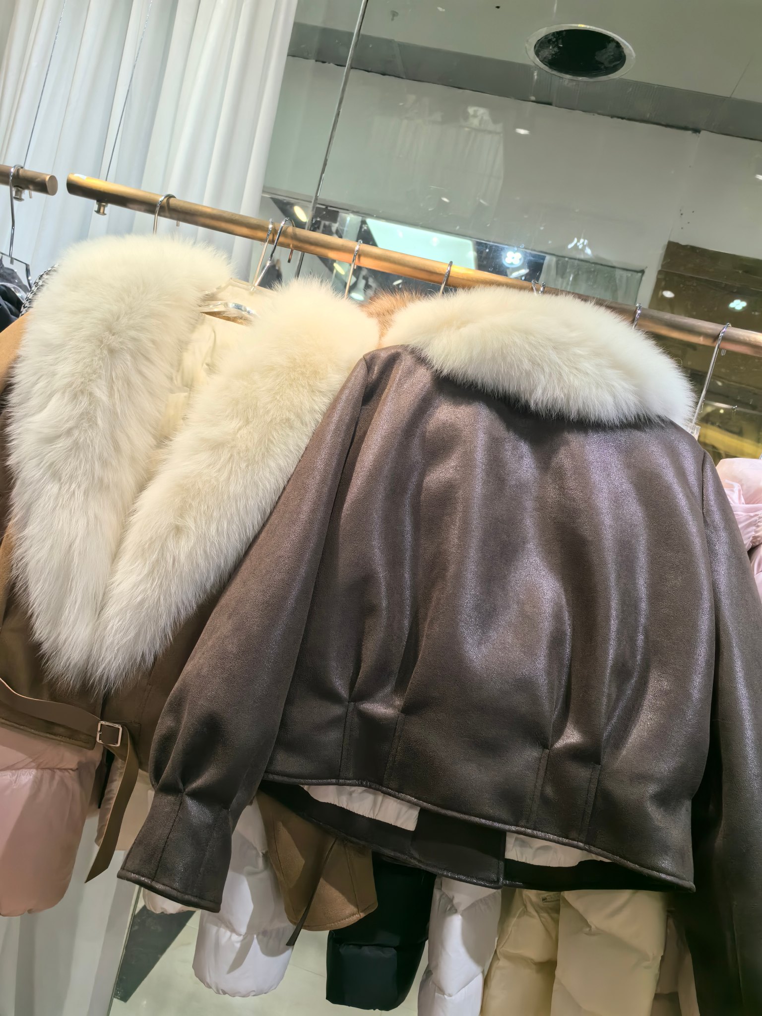 P1564 High-end quality women ‘ s clothing with dustproof bags max ♪ The fox’s furry velvet ♪ - 图片 6