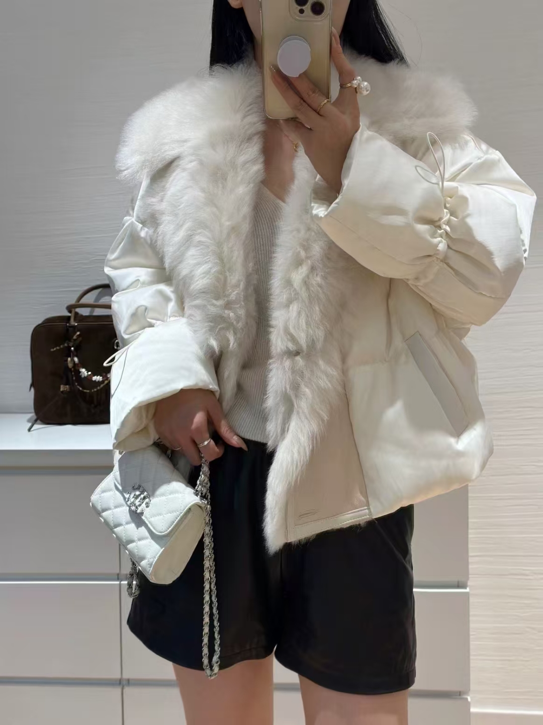 p2093 high-end quality female suit with dustproof bag maxtoscan velvet.