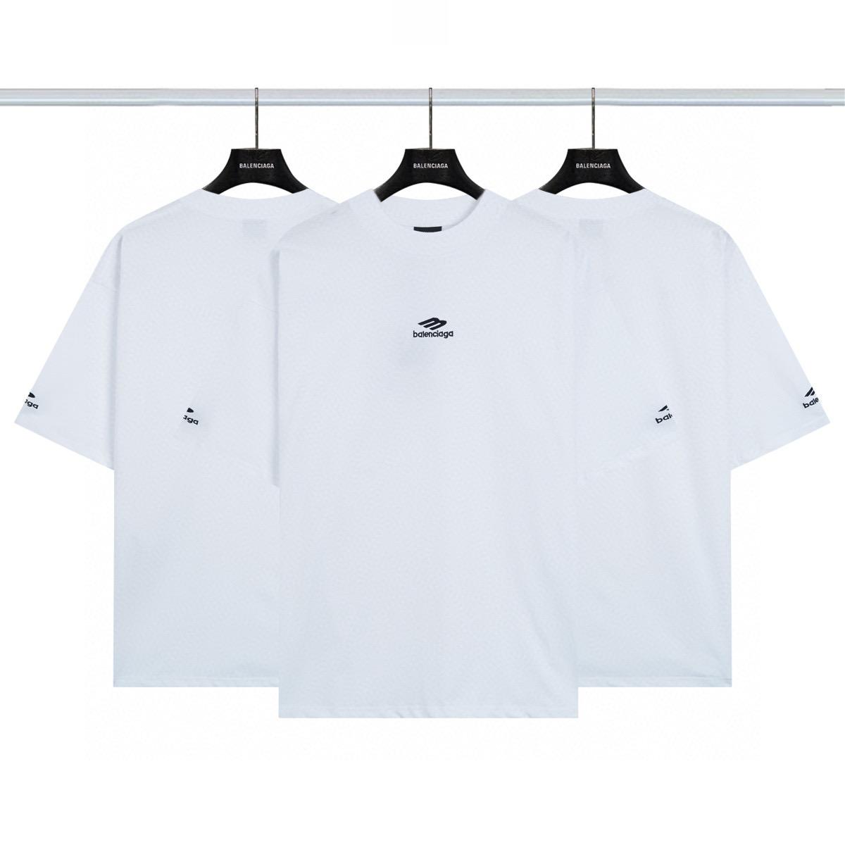 巴黎世家Balenciaga 大m字母刺绣短袖💰P85 颜色:白色