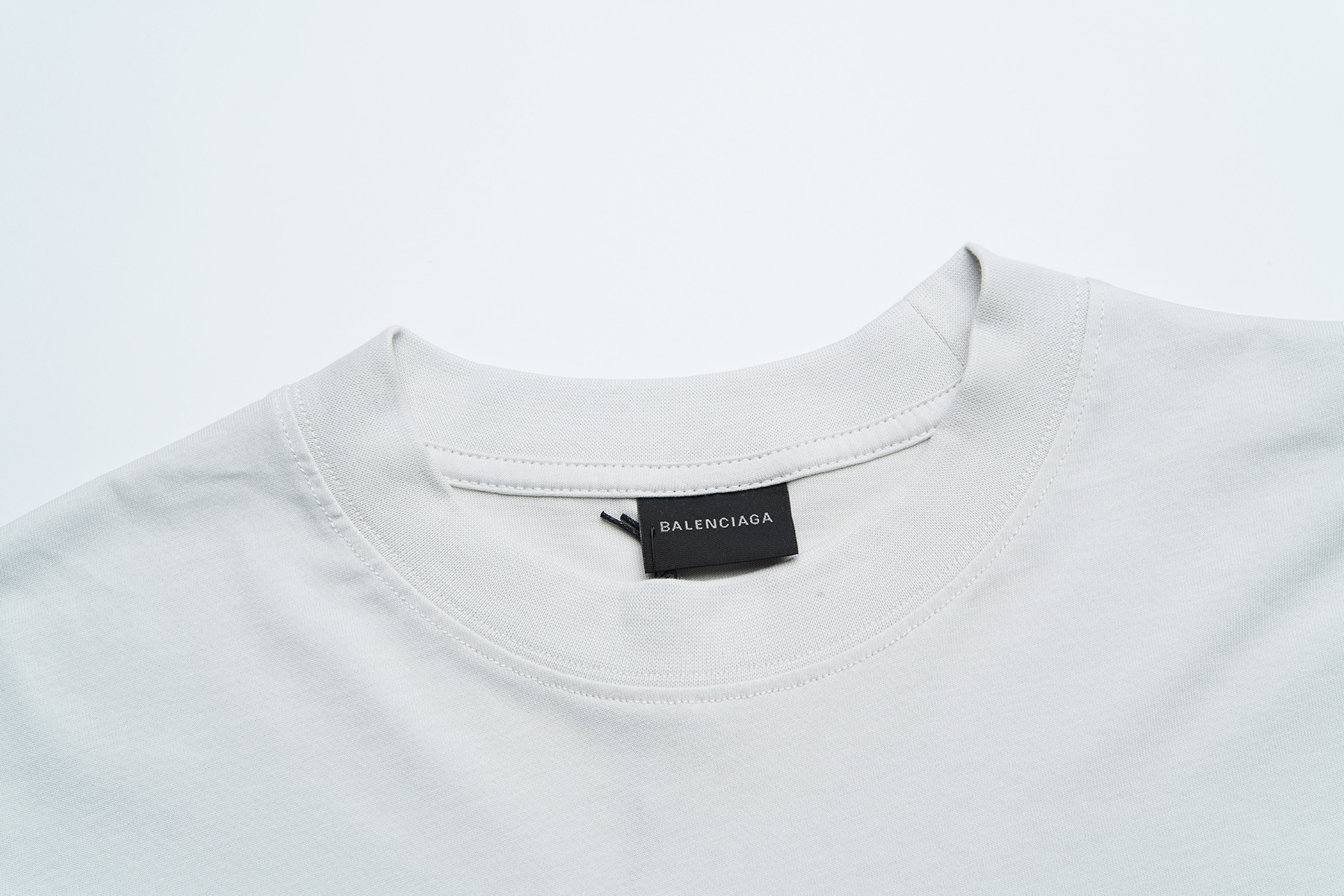 巴黎世家Balenciaga 高跟鞋knife pump短袖 灰白