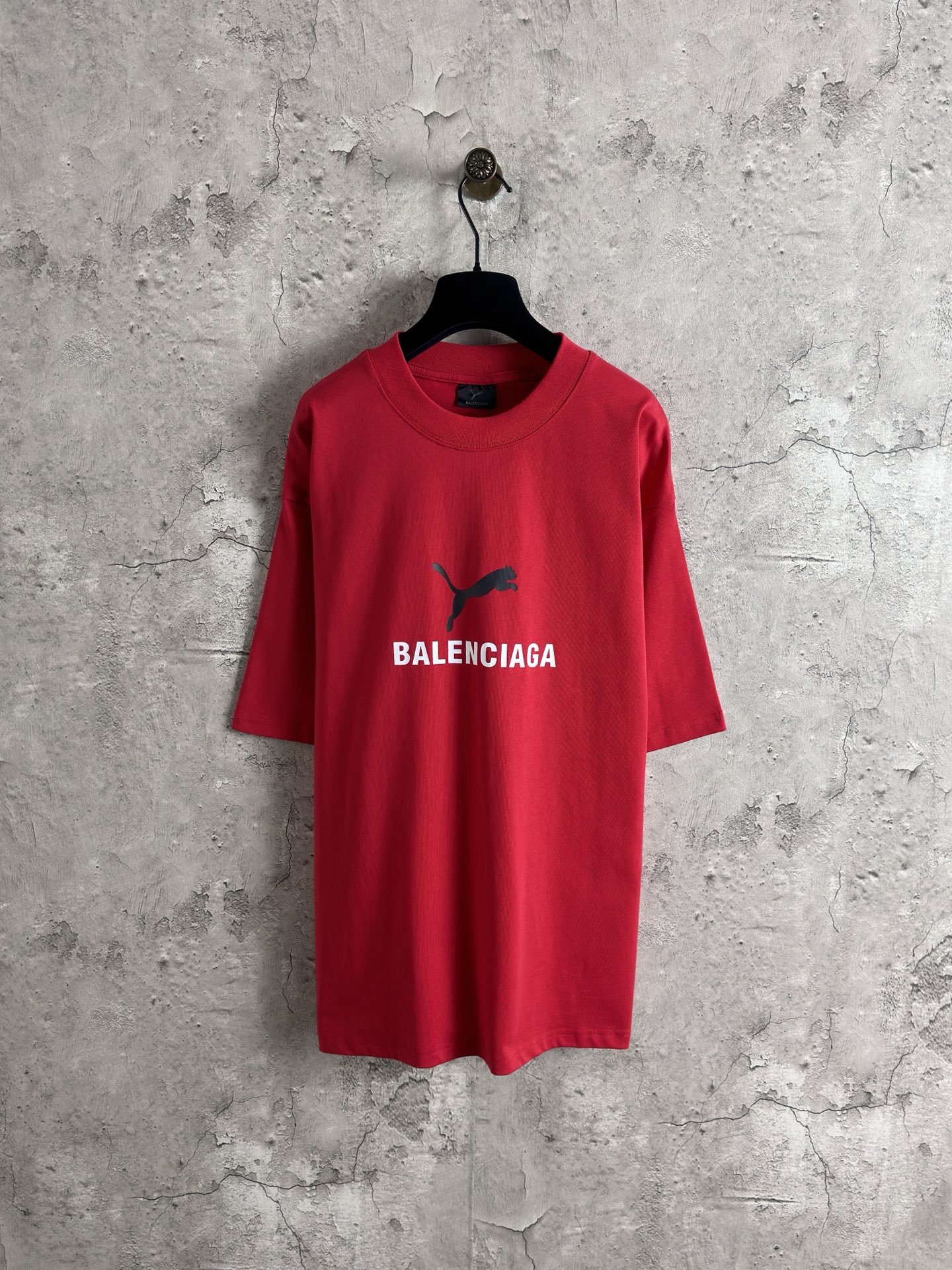 Balenciaga巴黎世家彪马puma联名短袖💰P85 颜色： 红色 尺码： xs-l