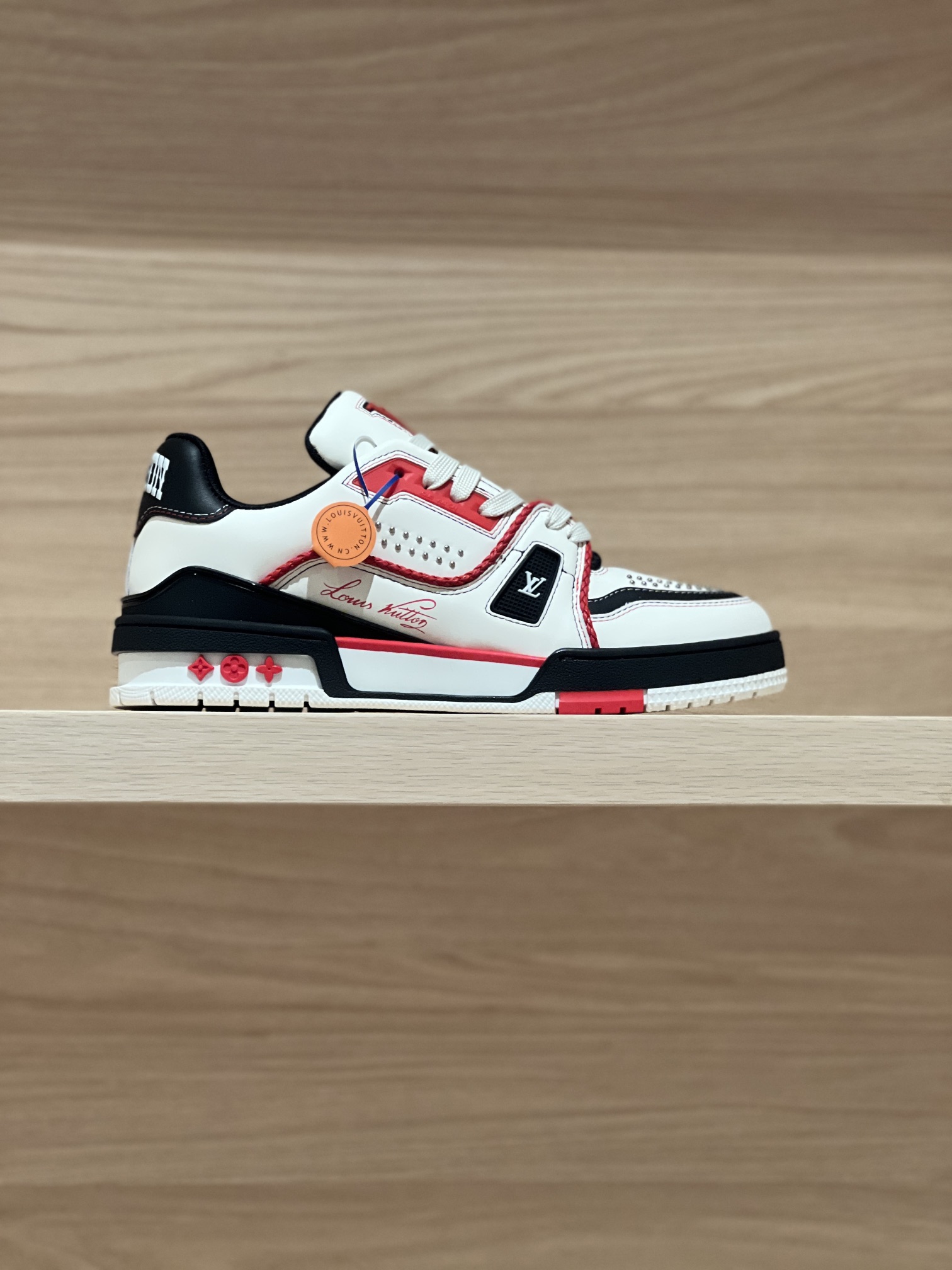 NO:237506,Focus on good quality - top-level production, real shot of Liuding black and red - purchasing-level Trainer, new color update, original material customization!  The cost of weaving and splicing technology has increased in vain!  Non-currency!  Private model bottom!  Fine craftsmanship!  Size38-46 (38/45/46 custom made without return) Price Aircraft box packaging, casual shoes/sports shoes, sneakers19860909专注好品质——顶级出品 柳钉黑红实拍——代购级Trainer 新色更新 原版材料定制！编织拼接工艺成本徒然增加！非通货！私模大底！精细工艺！ Size38-46（38/45/46定做不退换） Price 飞机盒包装配套,休闲鞋/运动鞋,sneakers,Women's Shoes