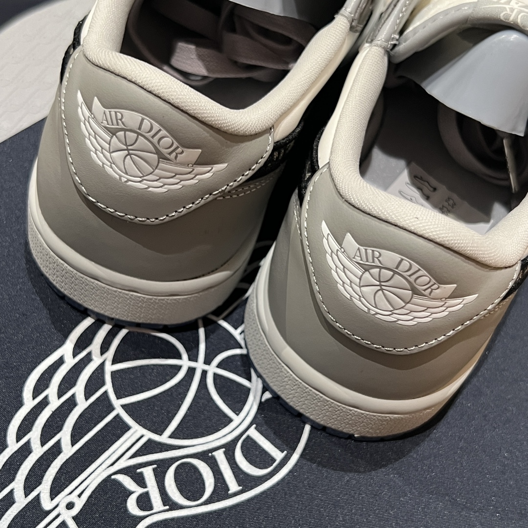 Dior 低帮 —— Dior x AJ 1联名款运动鞋