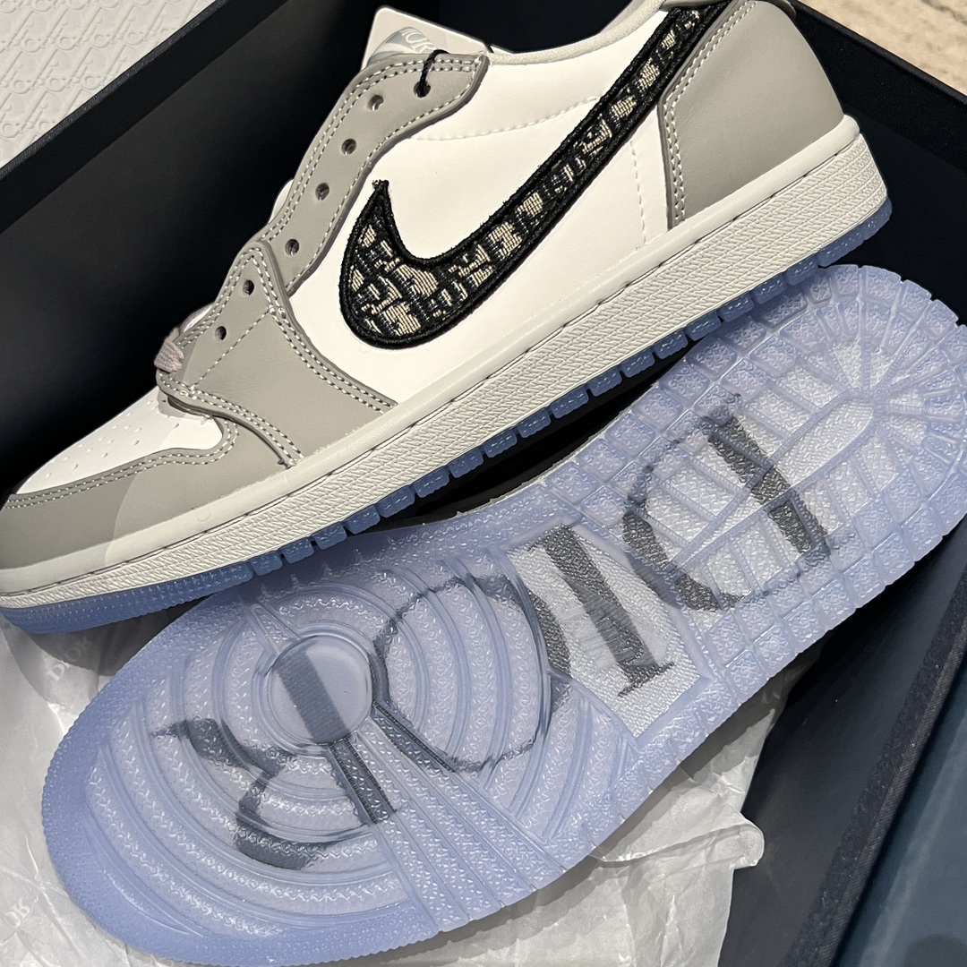 Dior 低帮 —— Dior x AJ 1联名款运动鞋