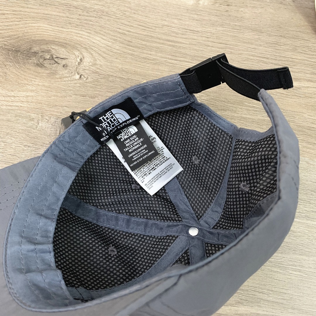 1007#P36#北面速干软顶棒球帽薄款透气鸭舌帽男女休闲同款运动帽子显脸小#
可调节
颜色：卡其色 白色 黑色 藏青色 灰色