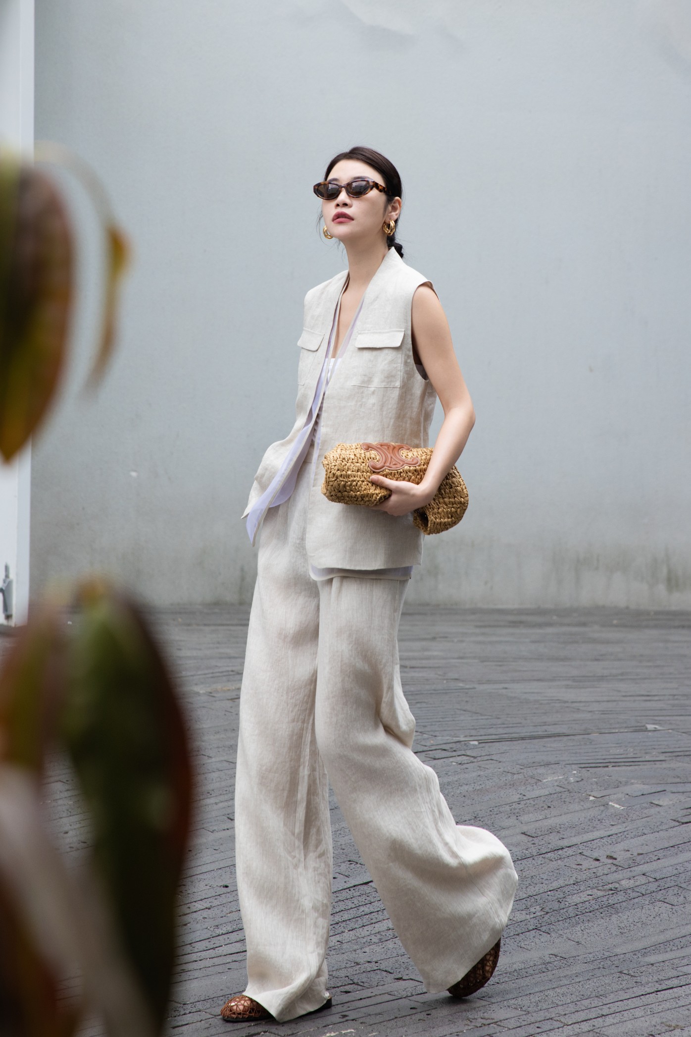 High-End Women’s Suit: Packaged, BC-Explosive, Very Cheap, Three-Packed Sets with Vests and Pants - 图片 2