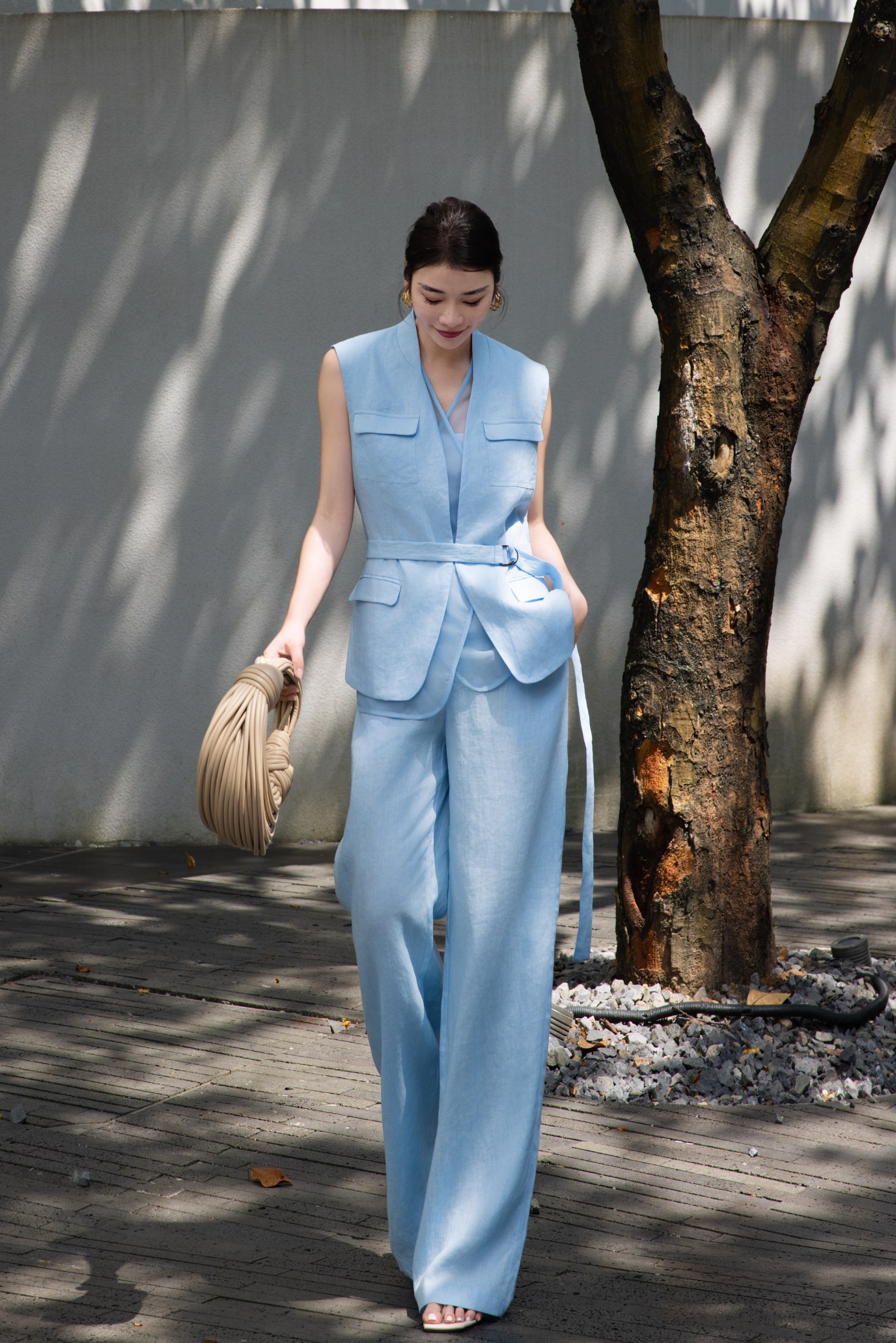 High-End Women’s Suit Package with B.C. Battery: High-Quality Three-Piece Set p1012