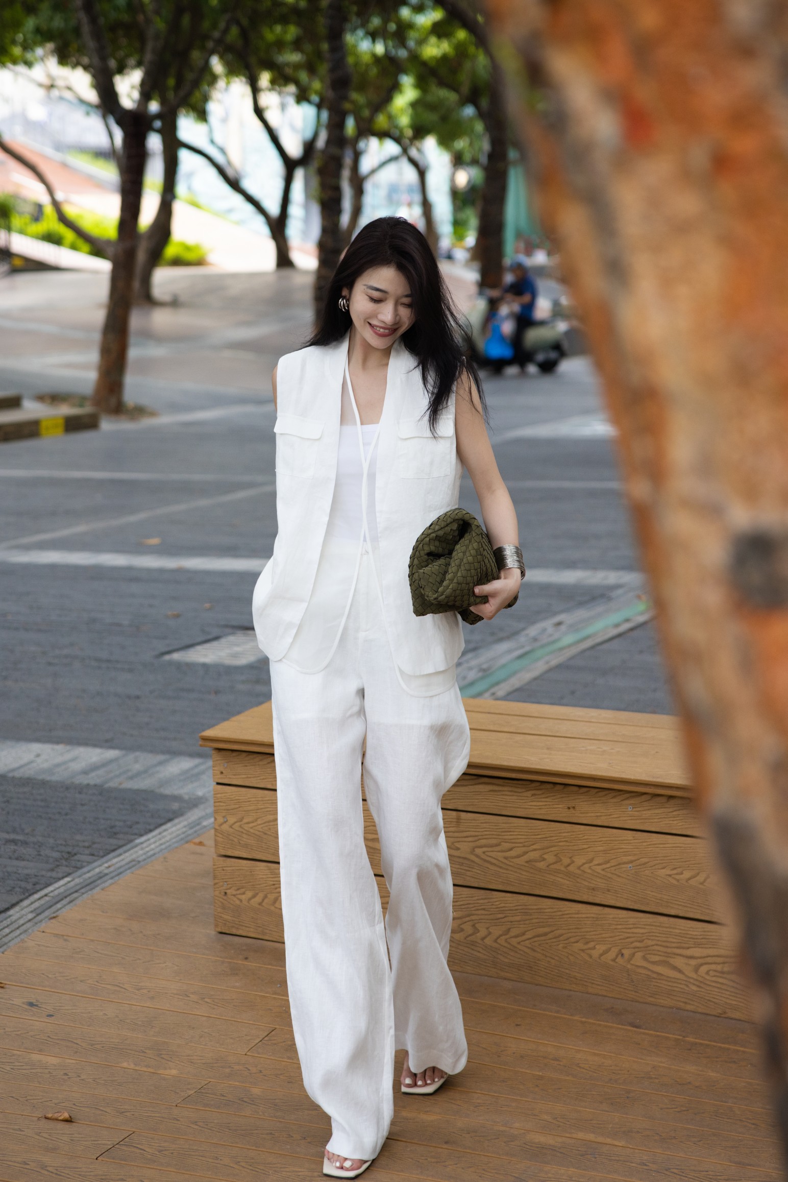 High-End Women’s Suit: Packaged, BC-Explosive, Very Cheap, Three-Packed Sets with Vests and Pants - 图片 6