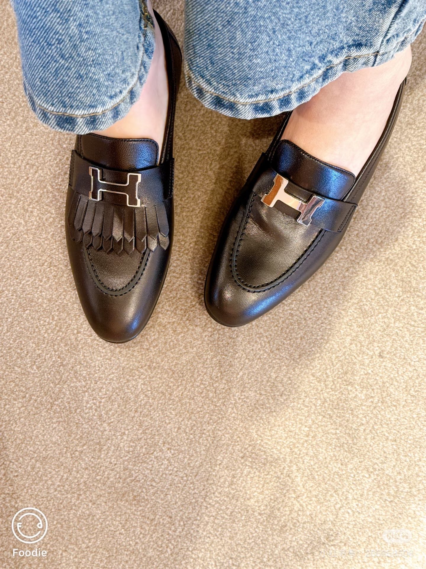 NO:227676,Little Red Book Demonstration, Loafers, Loafers19860909小红书示范,乐福鞋,loafers,Women's Shoes