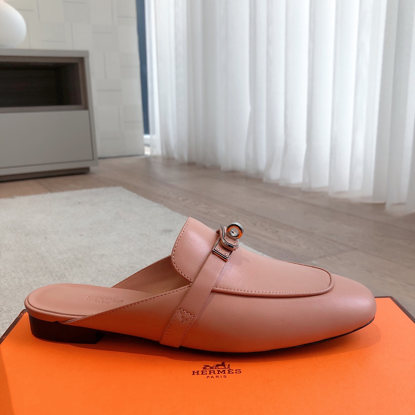 Hermes Eclair Leather Mules - Stylish, Comfortable, and Height-Boosting 8 i1741942550486 151 0 6