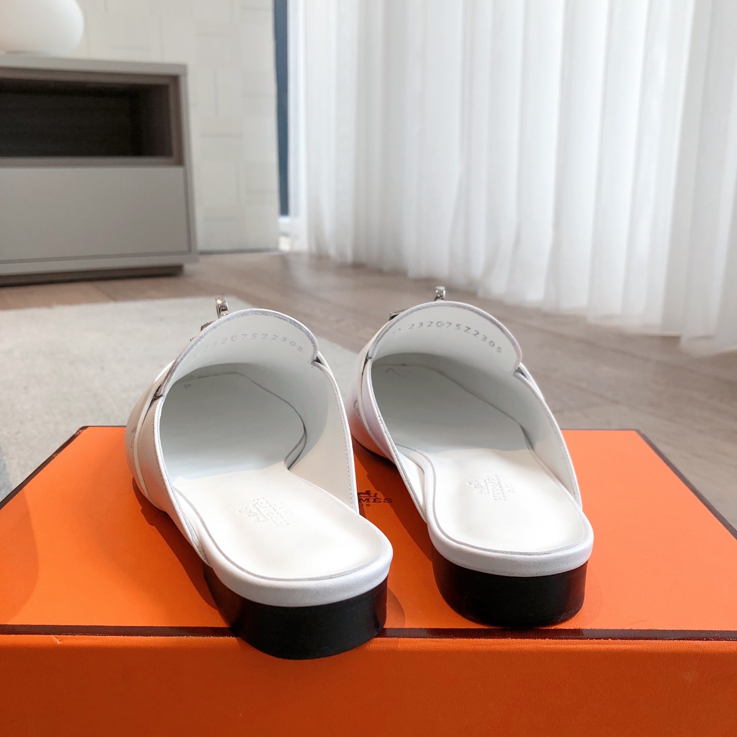 Hermès Eclair 2025 Women's Leather Mules - Stylish, Comfortable, and Breathable 7 i1741942574281 7616 0 5