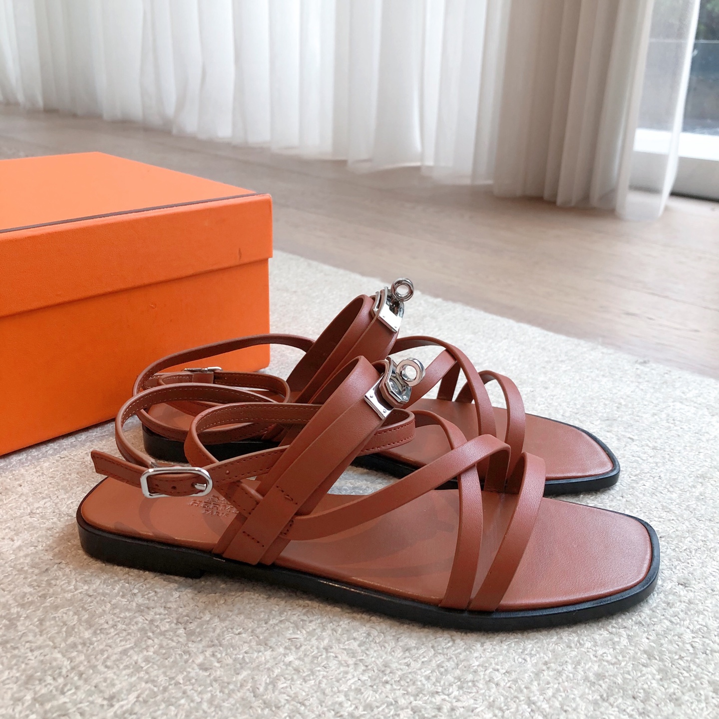 Hermès Eclair 2025 Sandals - Premium Leather, Comfortable, and Stylish 3 i1741943361344 2619 0 2
