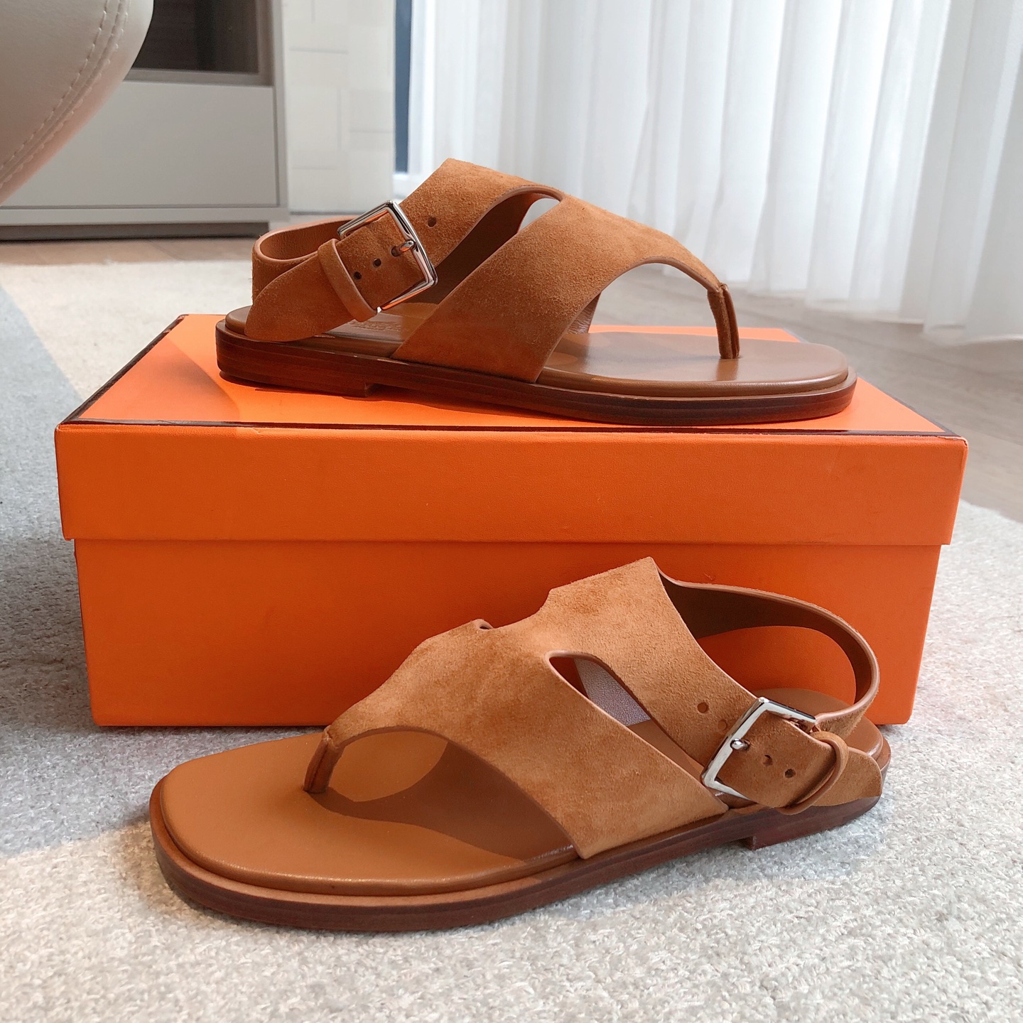 Hermes 2025 Eclair Sandals: Stylish, Comfortable, and Height Enhancing 9 i1743323077976 9189 0 7