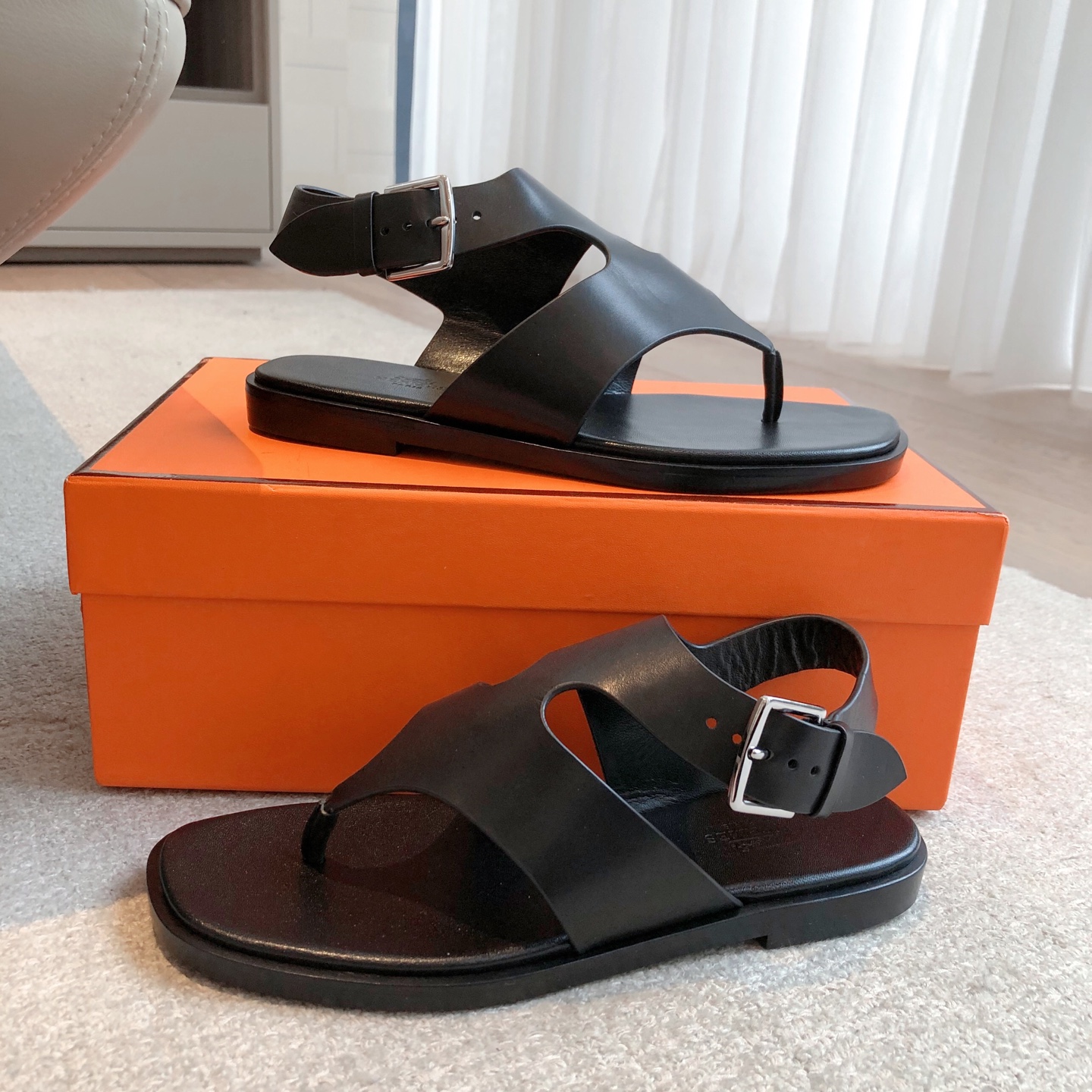 Hermes Eclair Sandals 2025 New Color, Comfortable Calfskin Summer Essential 9 i1743323103245 2368 0 7
