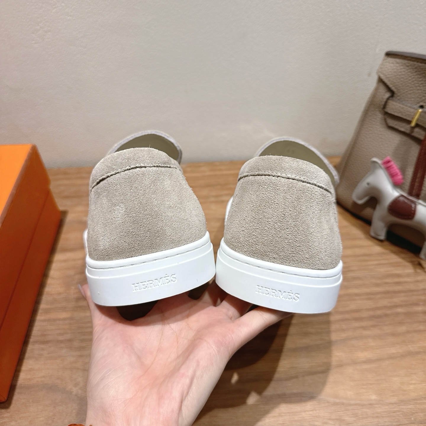 Hermès Suede Loafers - Classic Comfort and Style for Men and Women 8 i1749771041474 5695 0 6