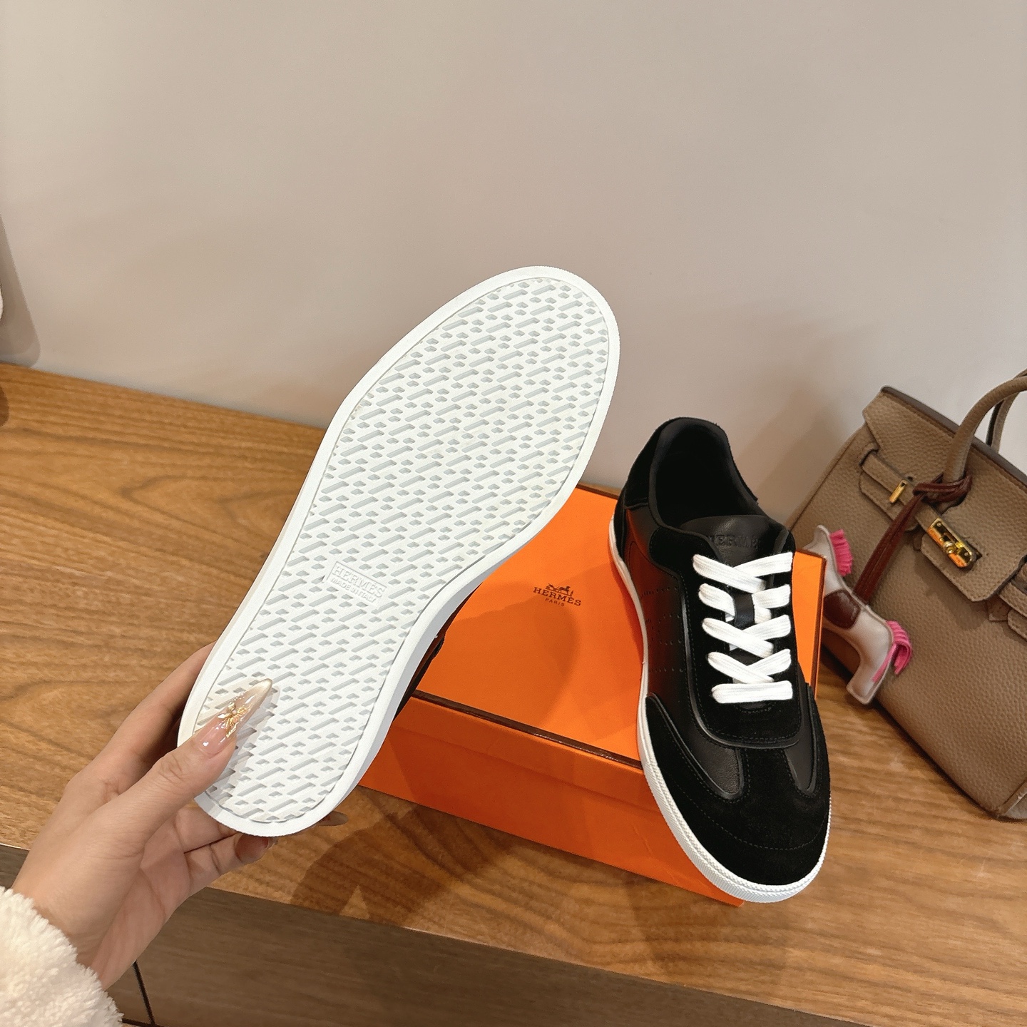 Hermes Eclair 新款爆款シリーズ - 快適な小牛皮シューズ