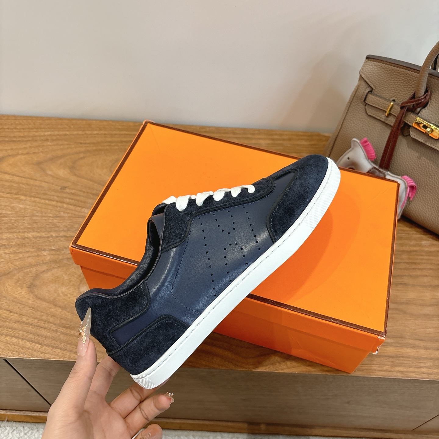 Hermes Eclair 2025新款男款シューズ