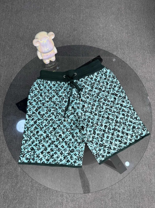 Louis Vuitton Monogram Embroidered Knit Shorts - Spring/Summer Collection 1 Louis Vuitton Monogram Embroidered Knit Shorts – Spring/Summer Collection