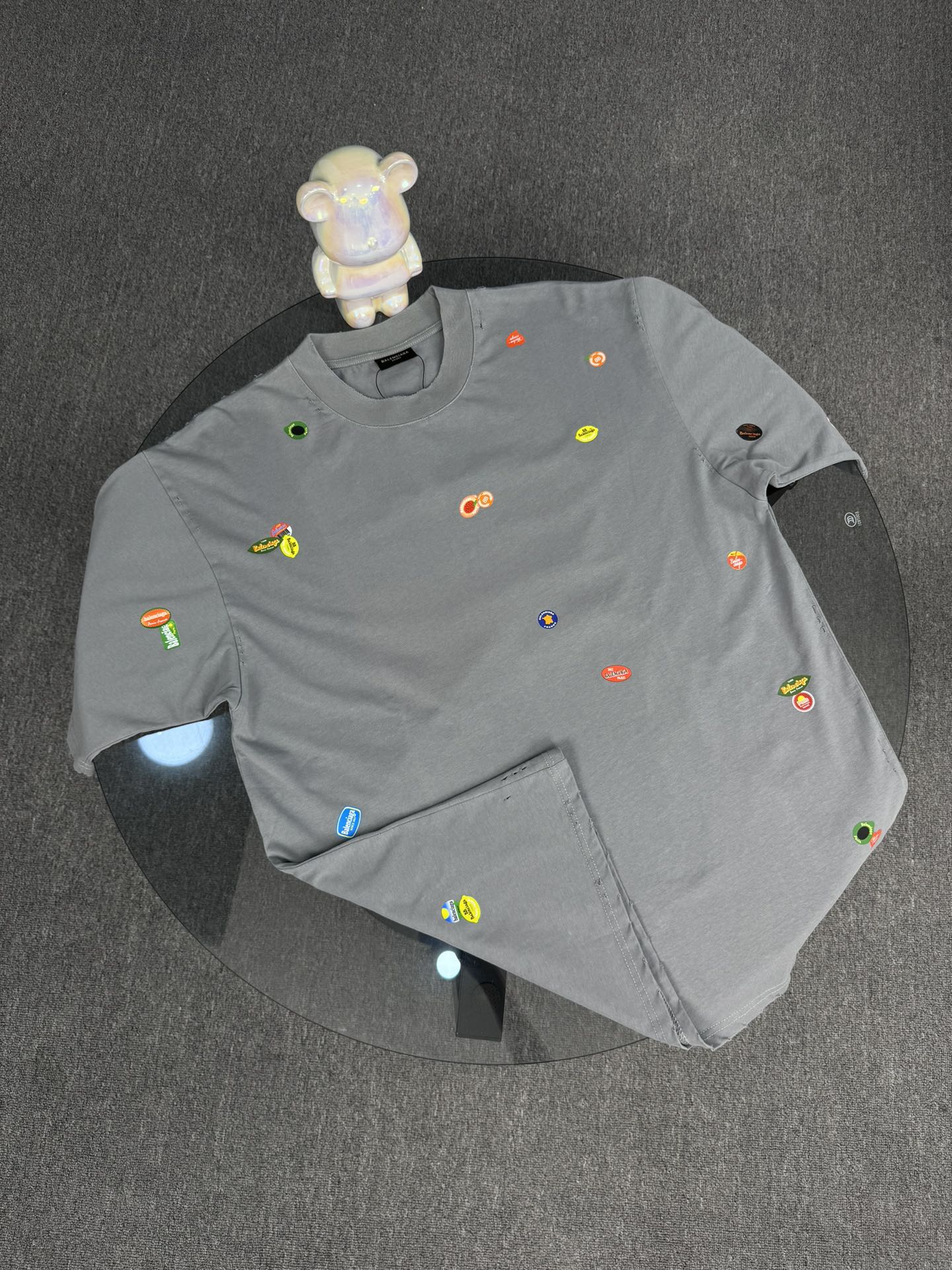Balenciaga Camiseta Estampada con Diseño de Frutas y Algodón para Hombre 3 i1746124773 2554 5