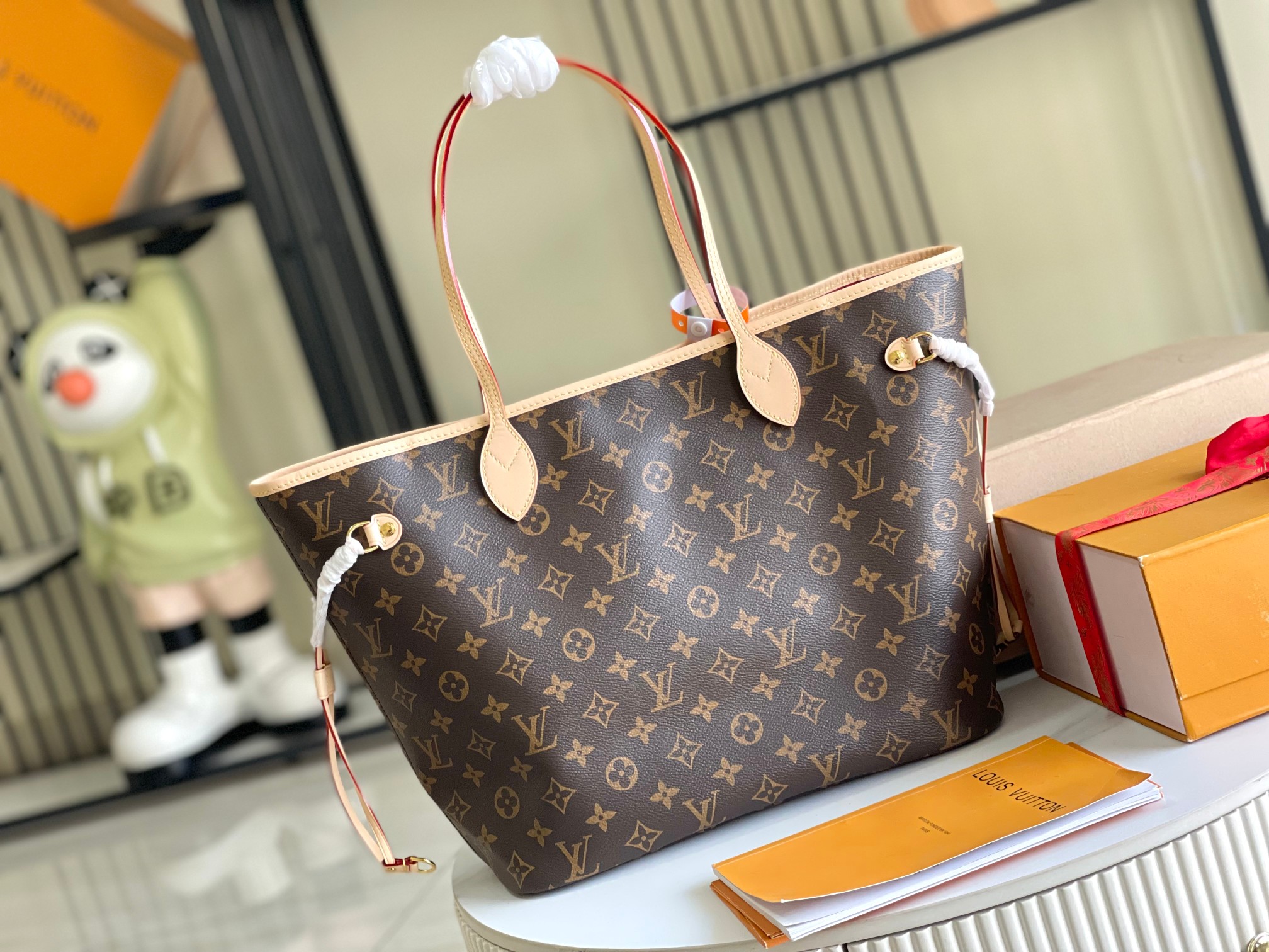 路易威登 Louis Vuitton 高定典藏经典高奢皮具手袋托特包斜挎包女包 #EF05790F 4