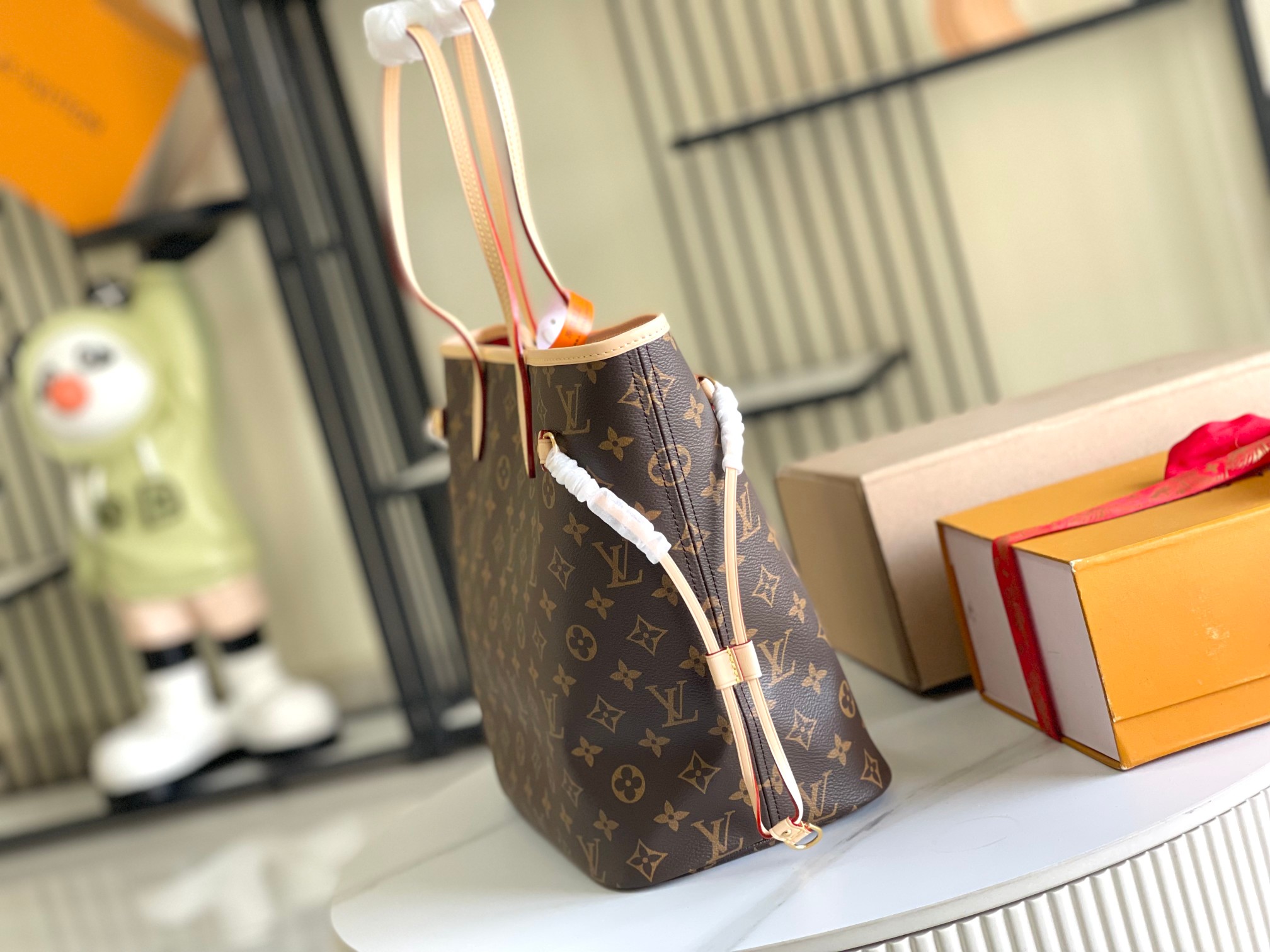 路易威登 Louis Vuitton 高定典藏经典高奢皮具手袋托特包斜挎包女包 #EF05790F 3