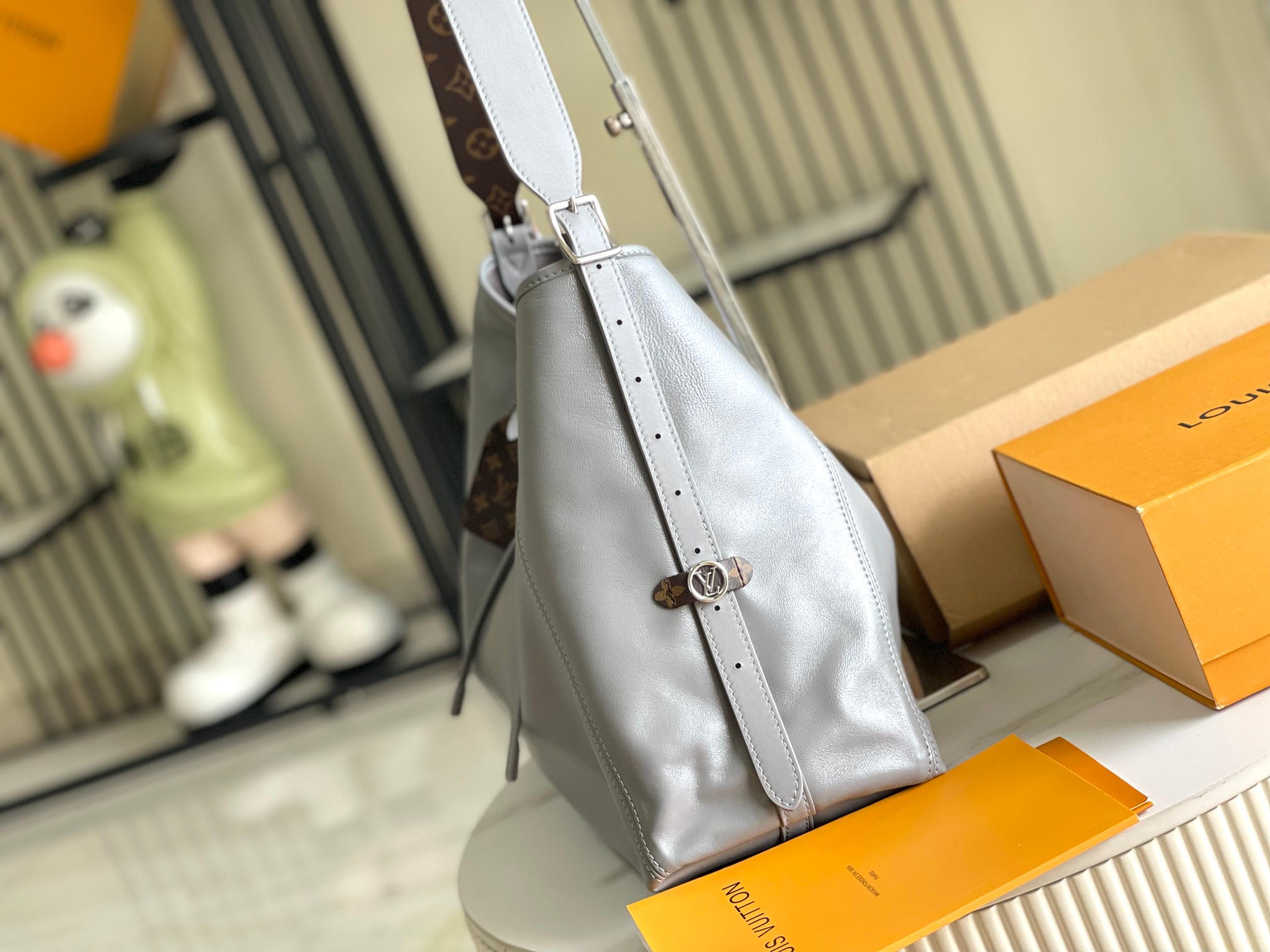 路易威登 Louis Vuitton 高定典藏经典高奢皮具手袋托特包斜挎包女包 #39D67602 3