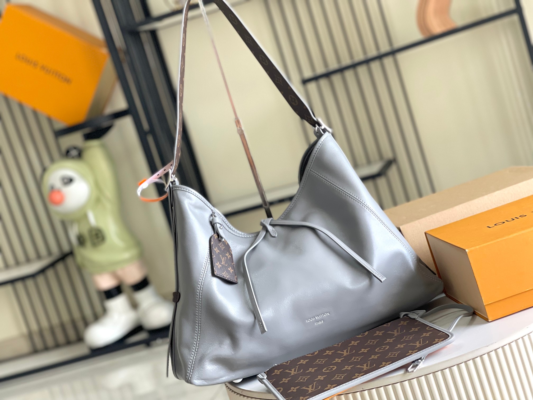 路易威登 Louis Vuitton 高定典藏经典高奢皮具手袋托特包斜挎包女包 #39D67602 2
