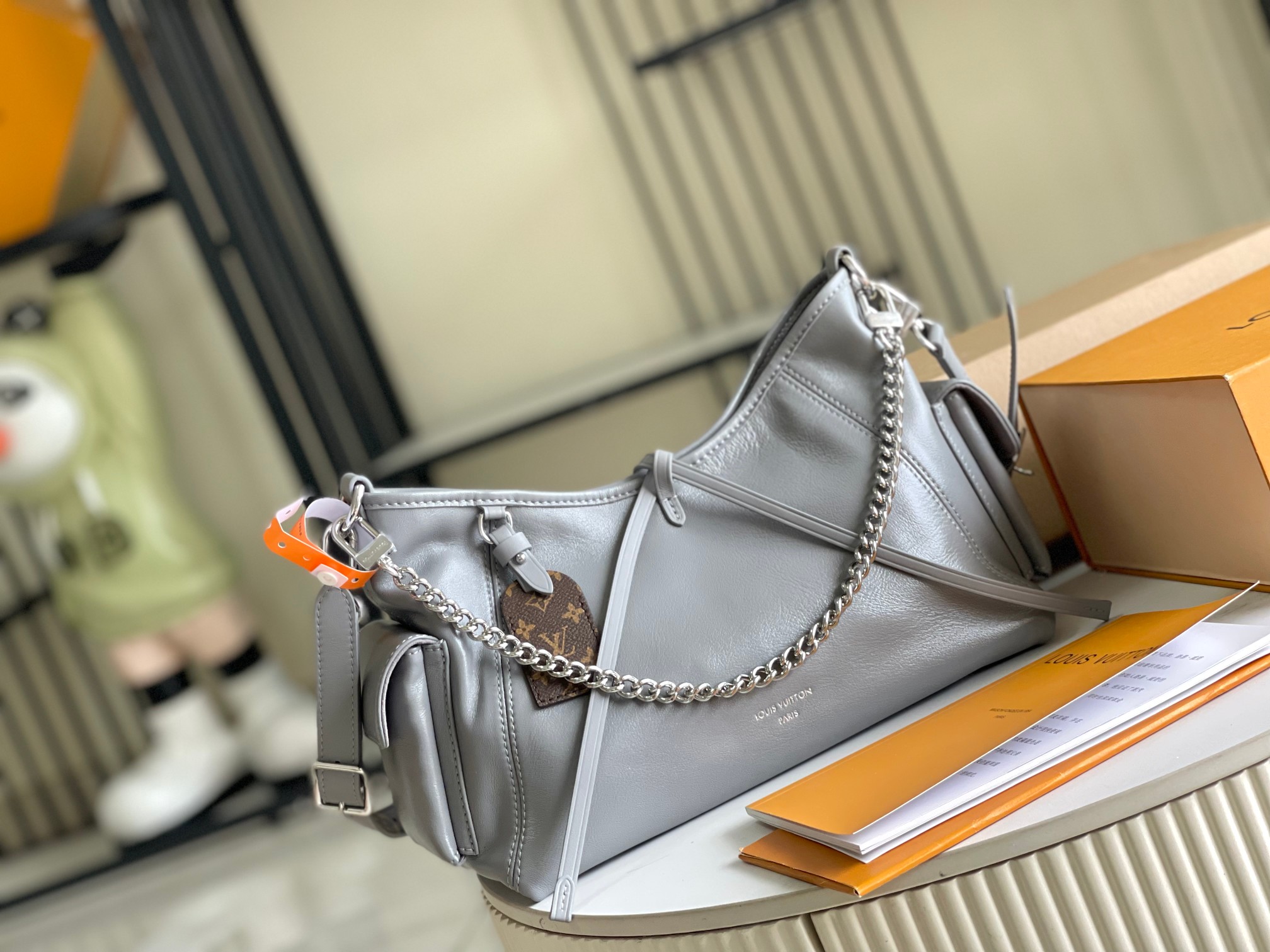 路易威登 Louis Vuitton 高定典藏经典高奢皮具手袋托特包斜挎包女包 #DC80BD46 2