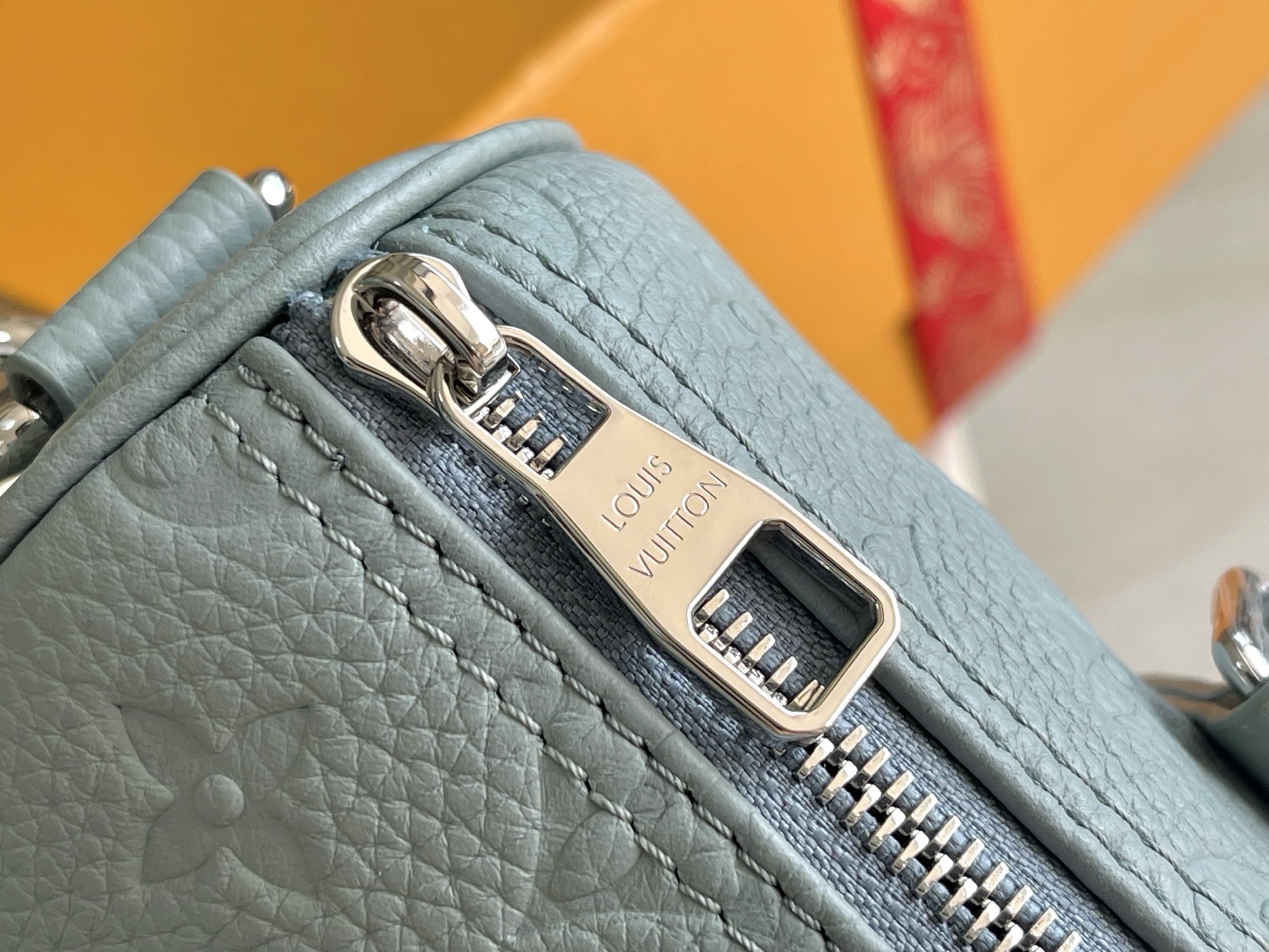Louis Vuitton M13866 Blue Leather Handbag, 25x15x11cm, Full Set 7 i1750828192170 1632 0 5