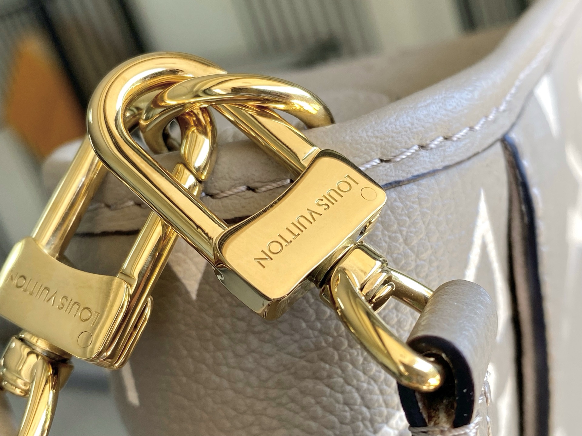 Louis Vuitton Gray Monogram Empreinte Marais Shoulder Bag M46583 9 i1753598323003 7985 0 7