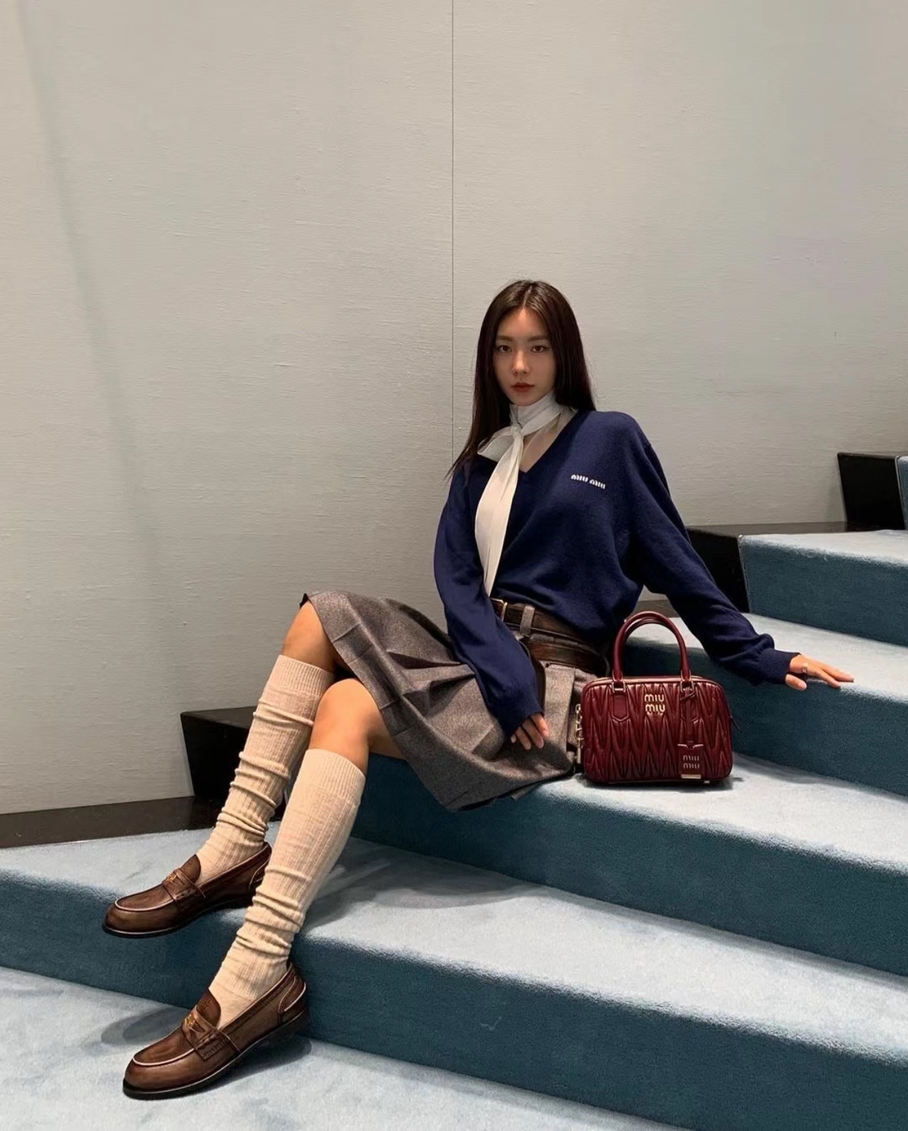 NO:266159,Pictures of footwear, loafers, loafers19860909上脚图,乐福鞋,loafers,Women's Shoes