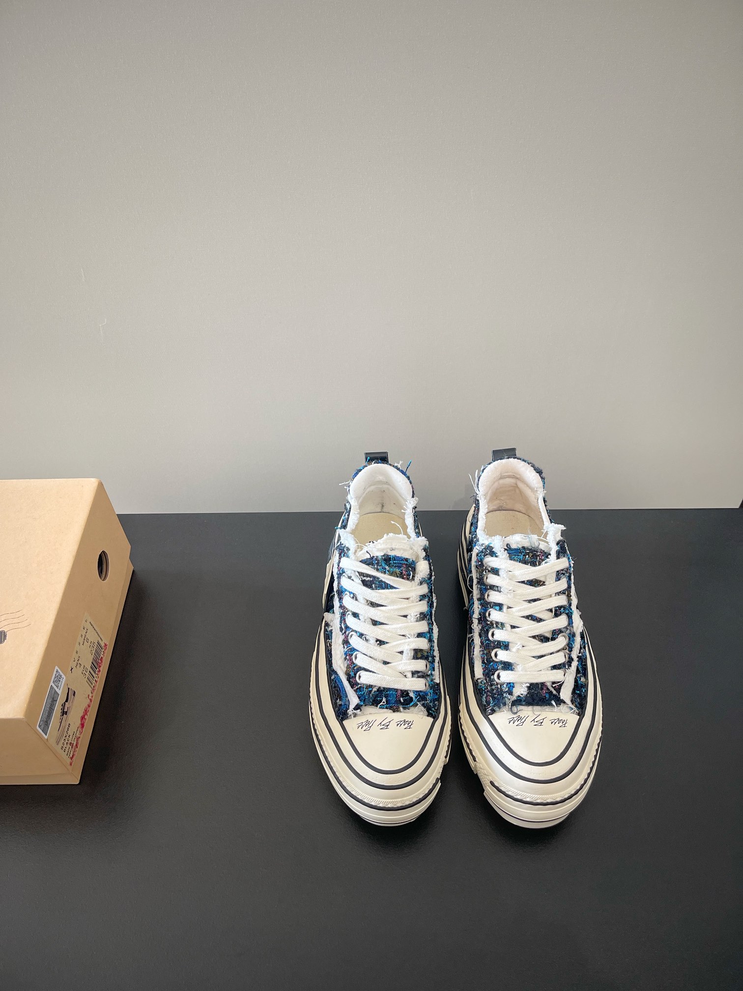 NO:164540,(Top upgraded version) Wu Jianhao Big Converse Beggar Latest thickened sole Original single channel goods Correct version Differentiate market currency version Double standard Wu Jianhao x Vessel Beggar vulcanized canvas shoes Wu Jianhao Xvessel series Original packaging Size: 36-45, casual shoes/sports shoes, converse, sneakers19860909（顶级升级版本） 吴建豪 大匡威 乞丐 最新加厚底 原单渠道货 正确版本 区别市场通货版本 双标 吴建豪 x Vessel 乞丐硫化帆布鞋吴建豪Xvessel系列 原版包装 码数:36-45,休闲鞋/运动鞋,converse,sneakers,Women's Shoes