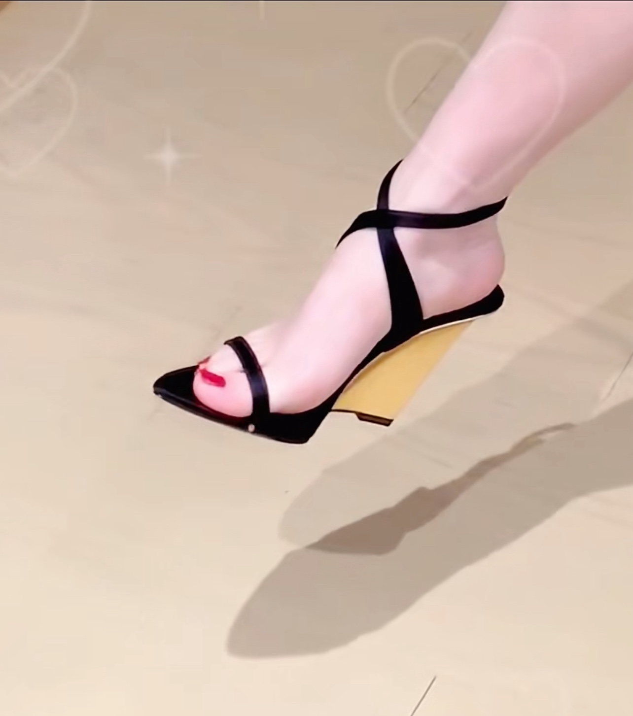 NO:407832,High heels, slippers, high heels, slippers19860909上脚图,高跟鞋拖鞋,high heels,slippers,Women's Shoes