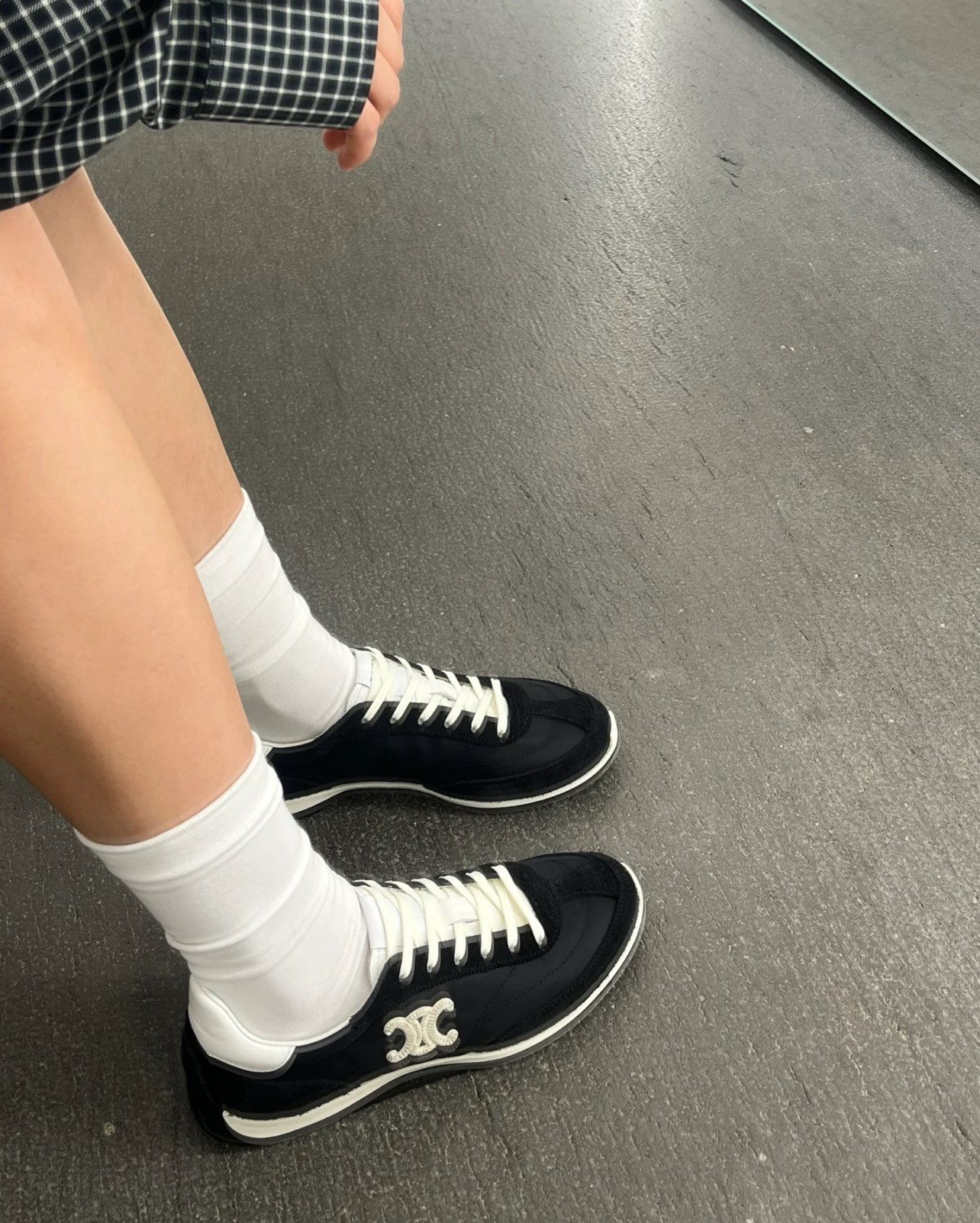 NO:437458,Foot pictures, casual shoes/sports shoes, sneakers19860909上脚图,休闲鞋/运动鞋,sneakers,Women's Shoes