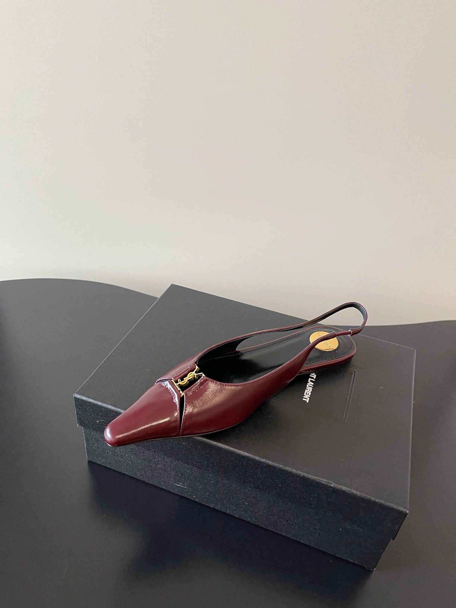 720YSL: S. Roland’s Stylish Logo Shoes with Imported Silk and Sheepskin, Real Leather Bottom – Size 35-39 - 图片 8