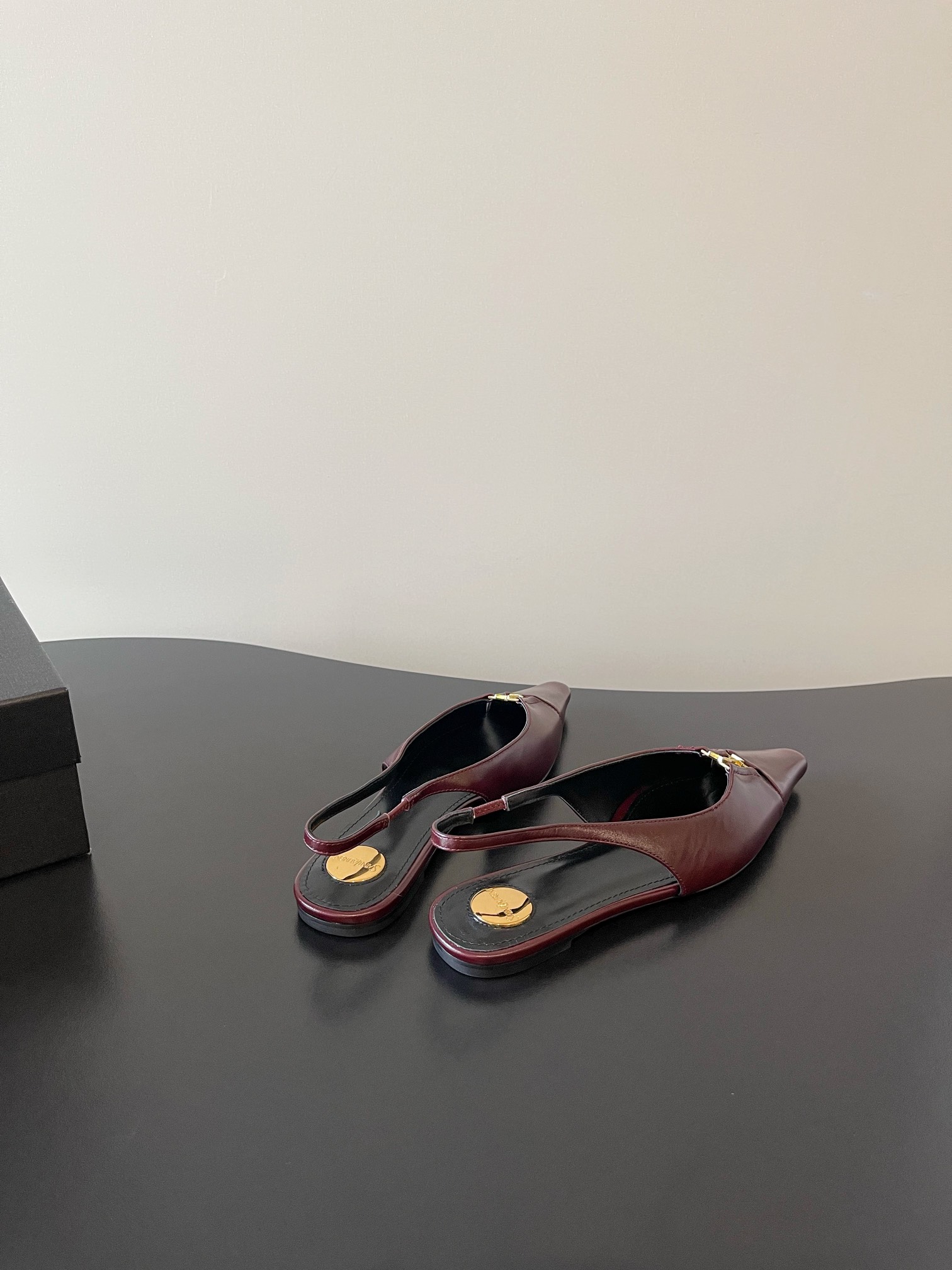 720YSL: S. Roland’s Stylish Logo Shoes with Imported Silk and Sheepskin, Real Leather Bottom – Size 35-39 - 图片 5