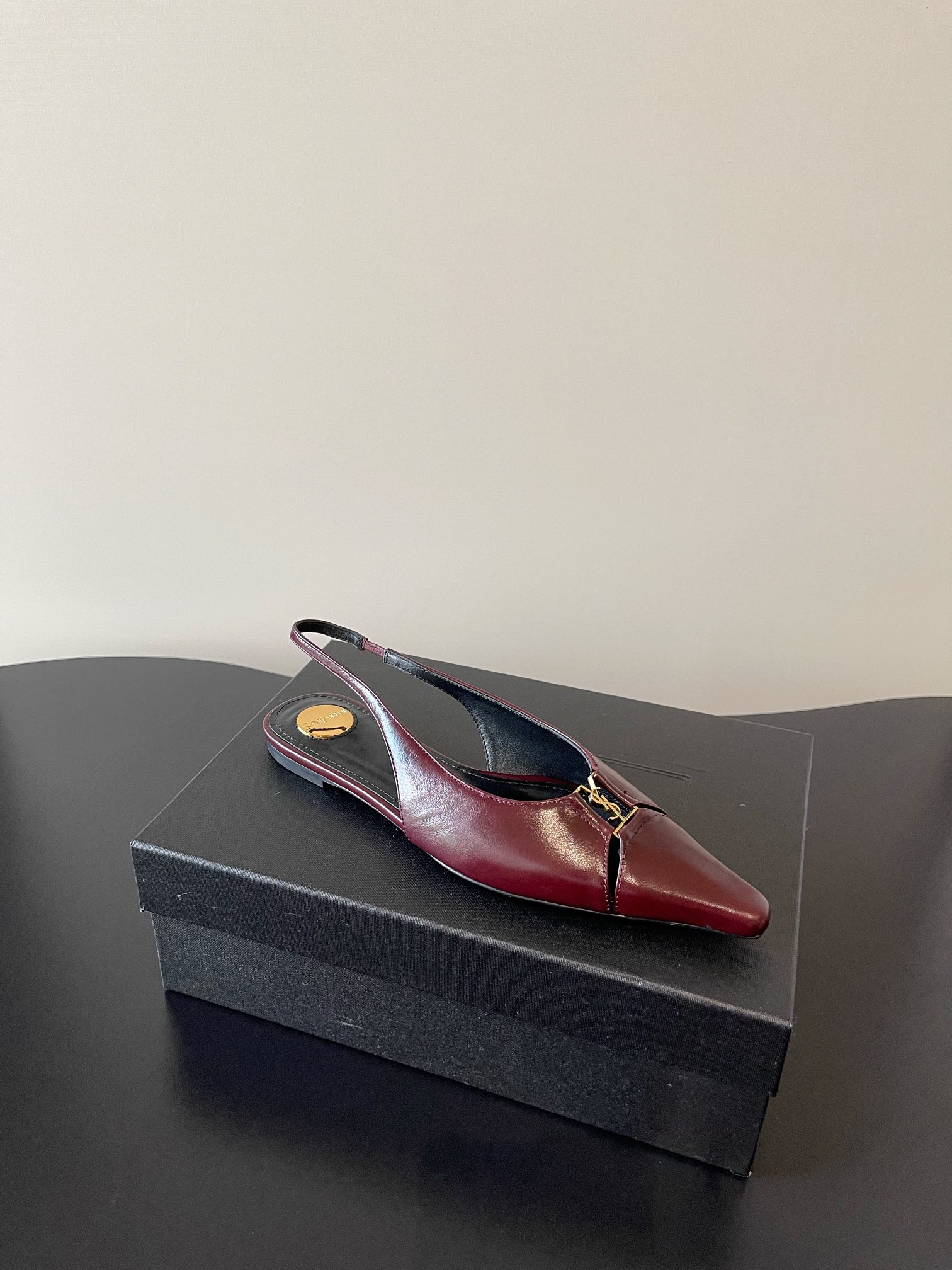 720YSL: S. Roland’s Stylish Logo Shoes with Imported Silk and Sheepskin, Real Leather Bottom – Size 35-39 - 图片 7