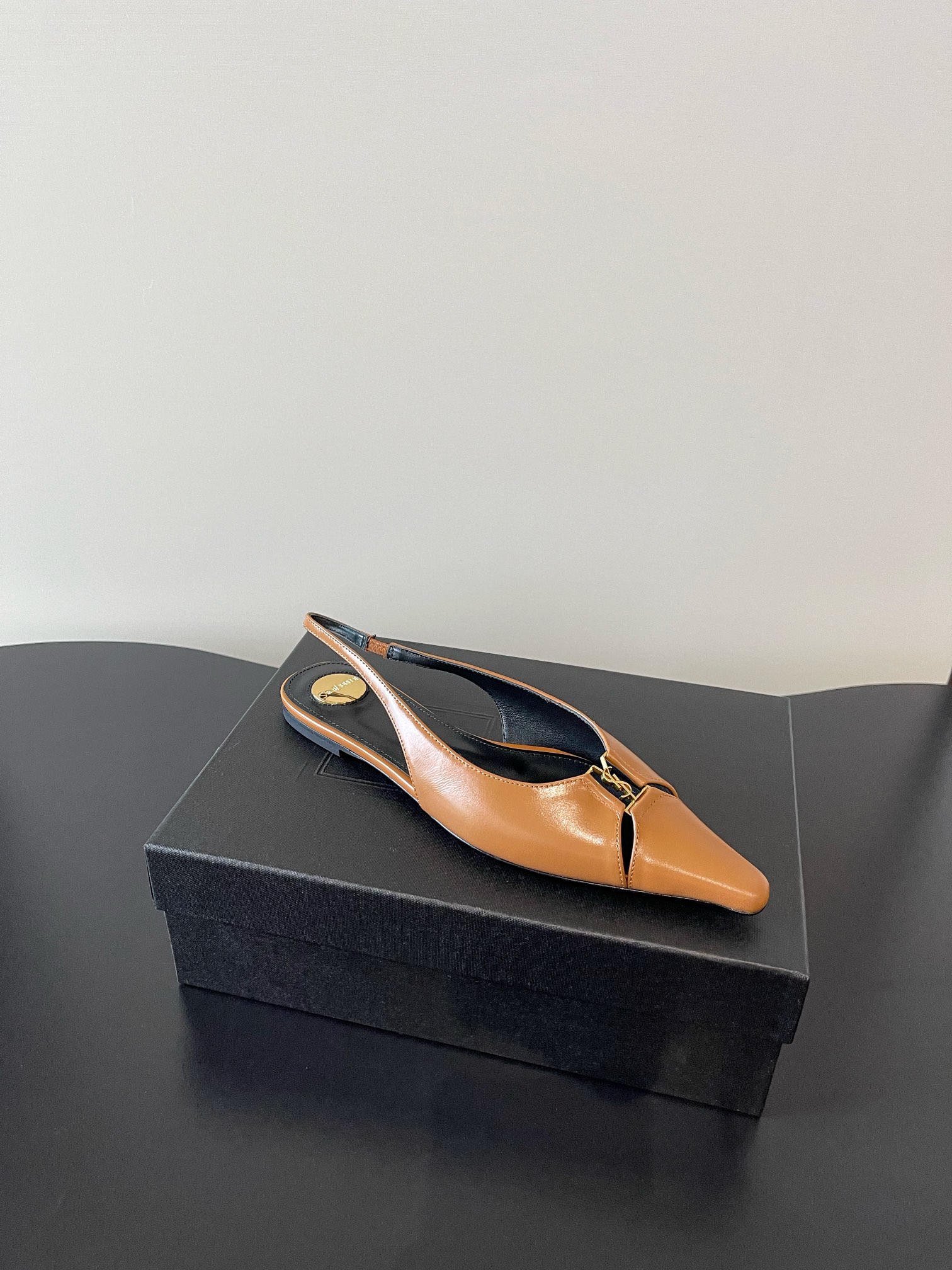 “720YSL S. Roland Logo Shoes: Imported Silk, Sheep Skin, Real Skin, Elegant Fashion Styles” - 图片 7