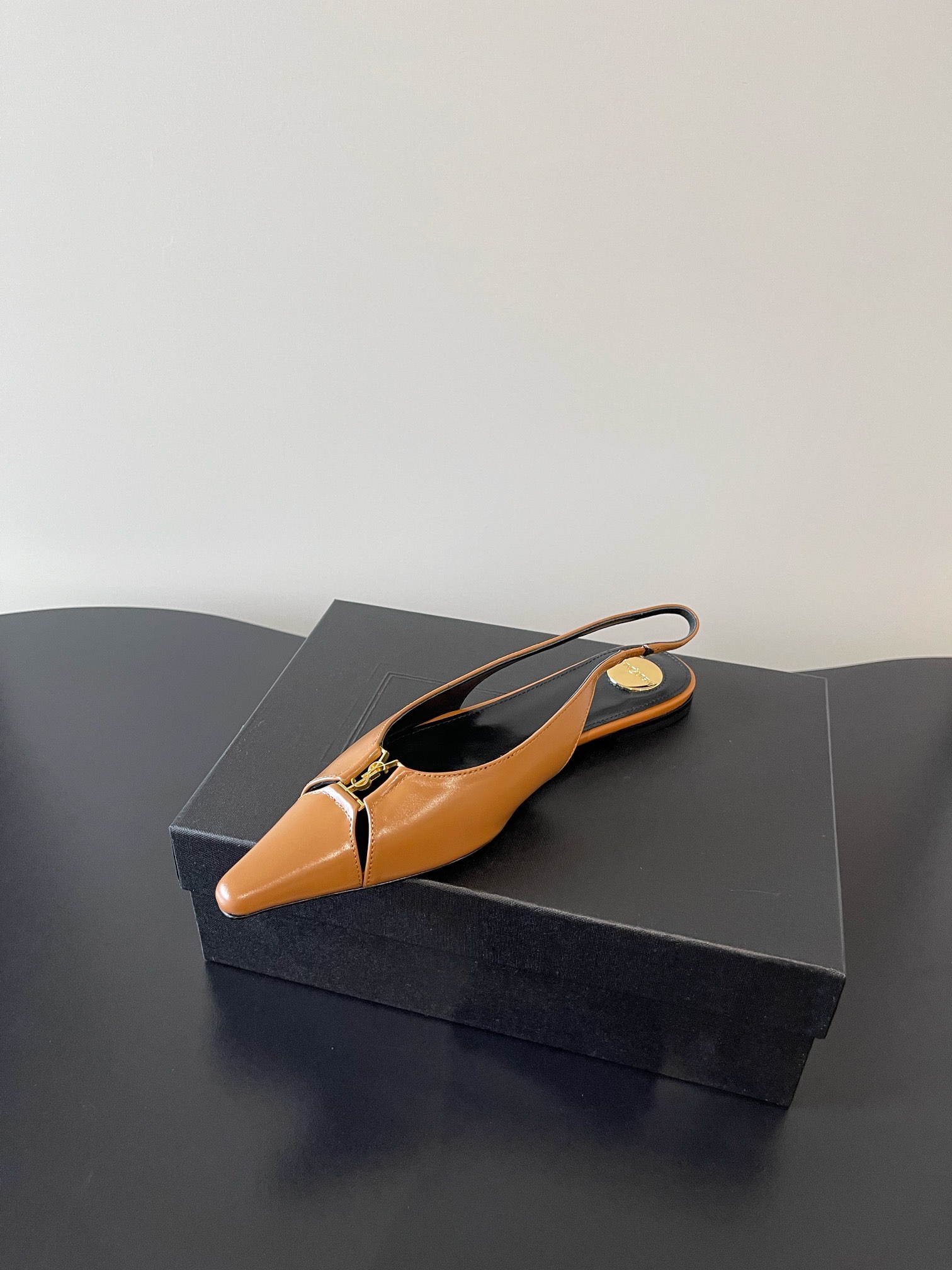 “720YSL S. Roland Logo Shoes: Imported Silk, Sheep Skin, Real Skin, Elegant Fashion Styles” - 图片 8