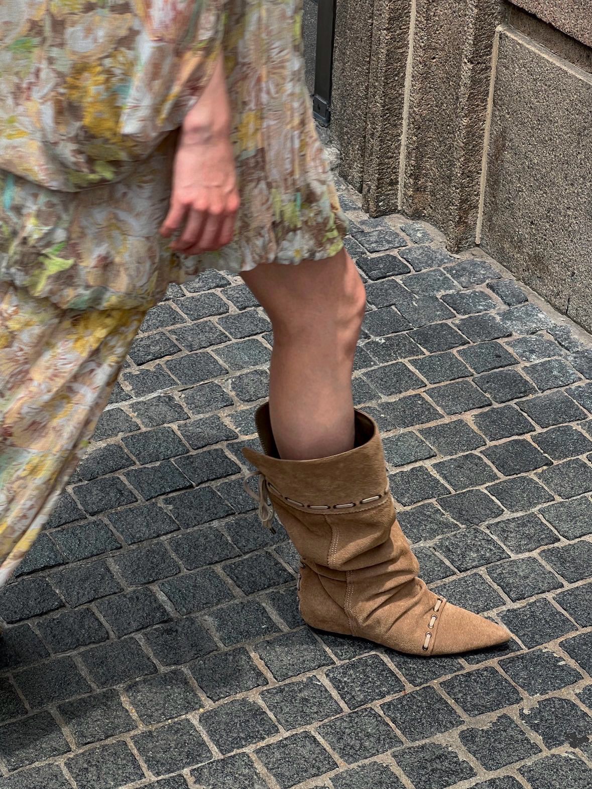 NO:593856,Upper foot picture, boots, boots19860909上脚图,靴子,boots,Women's Shoes