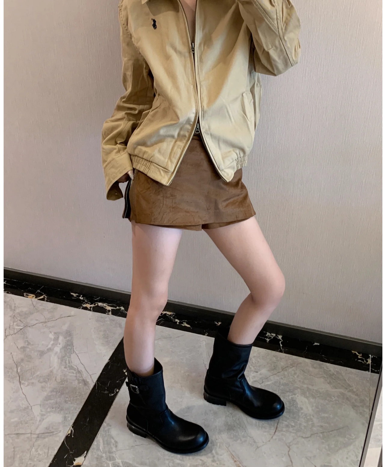 NO:593027,Upper foot picture, boots, boots19860909上脚图,靴子,boots,Women's Shoes